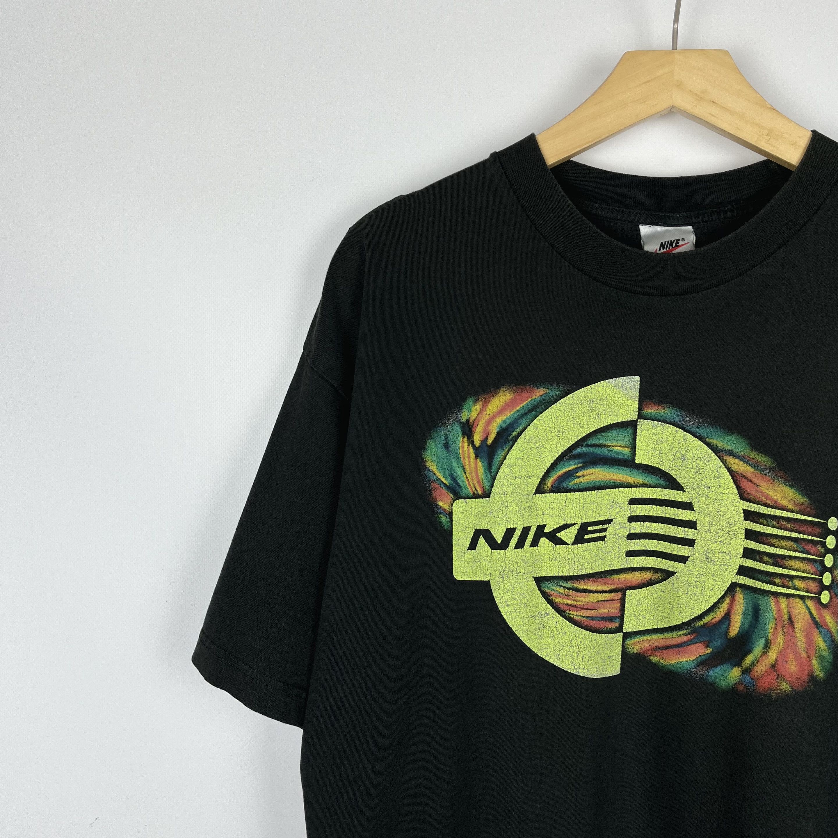 Nike Vintage Nike Iconic Acid Big Logo T Shirt 90’s Size US L / EU 52-54 / 3 - 5 Thumbnail