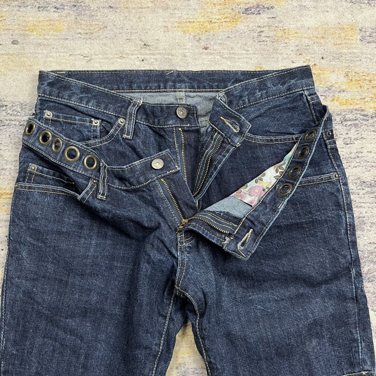PPFM Ppfm double waist denim pants travis scott style Size US 32 / EU 48 - 5 Thumbnail