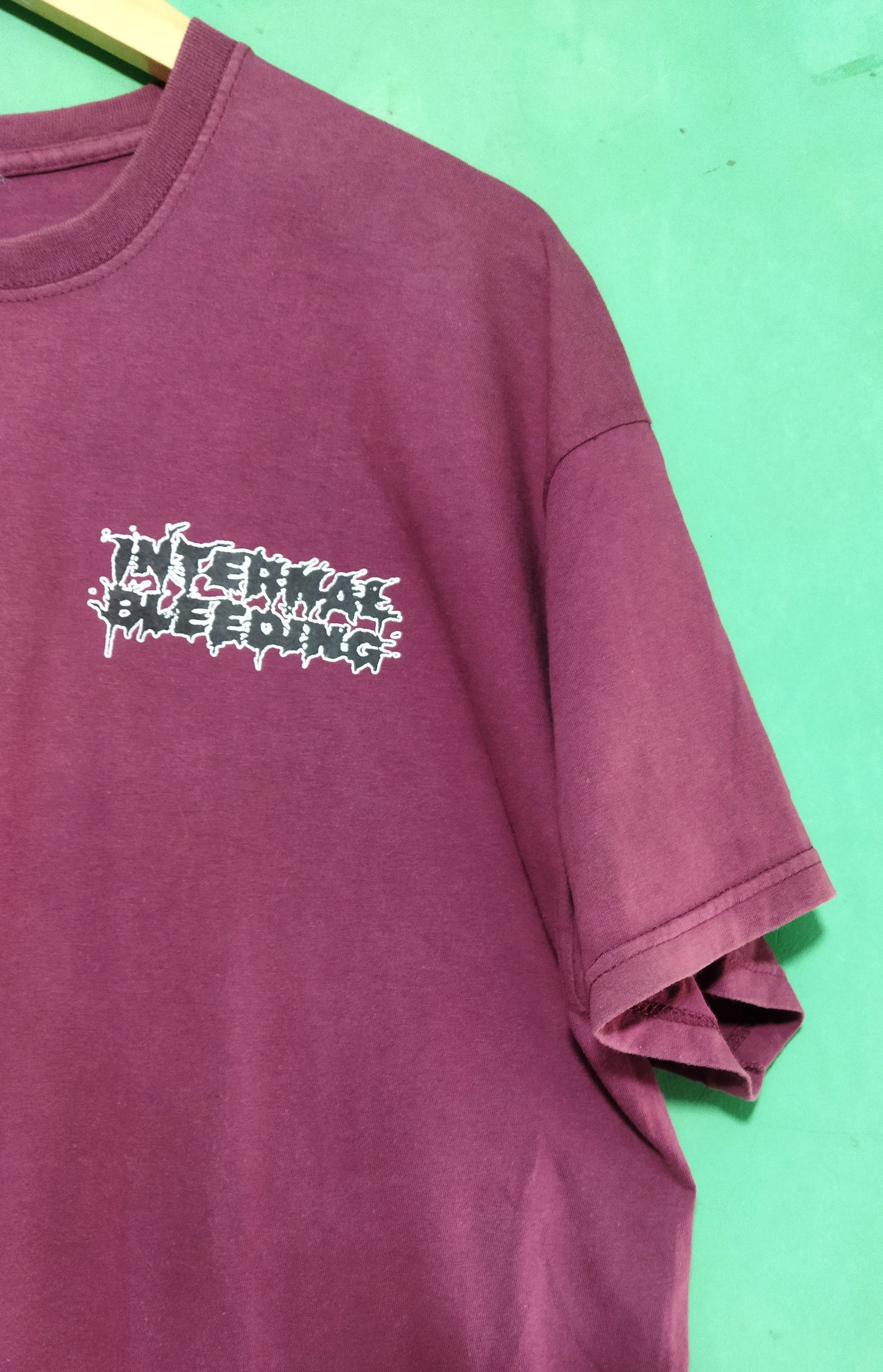 Band Tees INTERNAL BLEEDING pit heaving warfare Size US XL / EU 56 / 4 - 2 Thumbnail