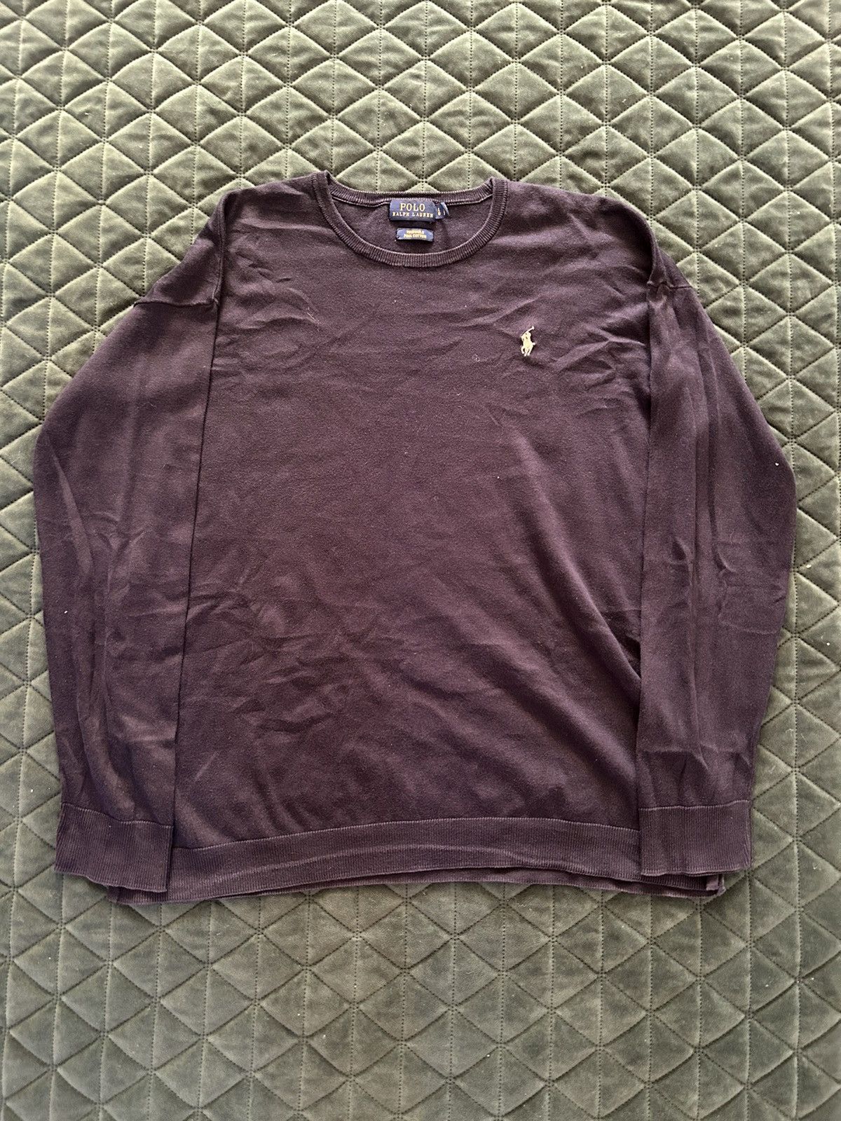 Polo Ralph Lauren × Vintage A lightweight sweater Polo Ralph Lauren Size US L / EU 52-54 / 3 - 1 Thumbnail