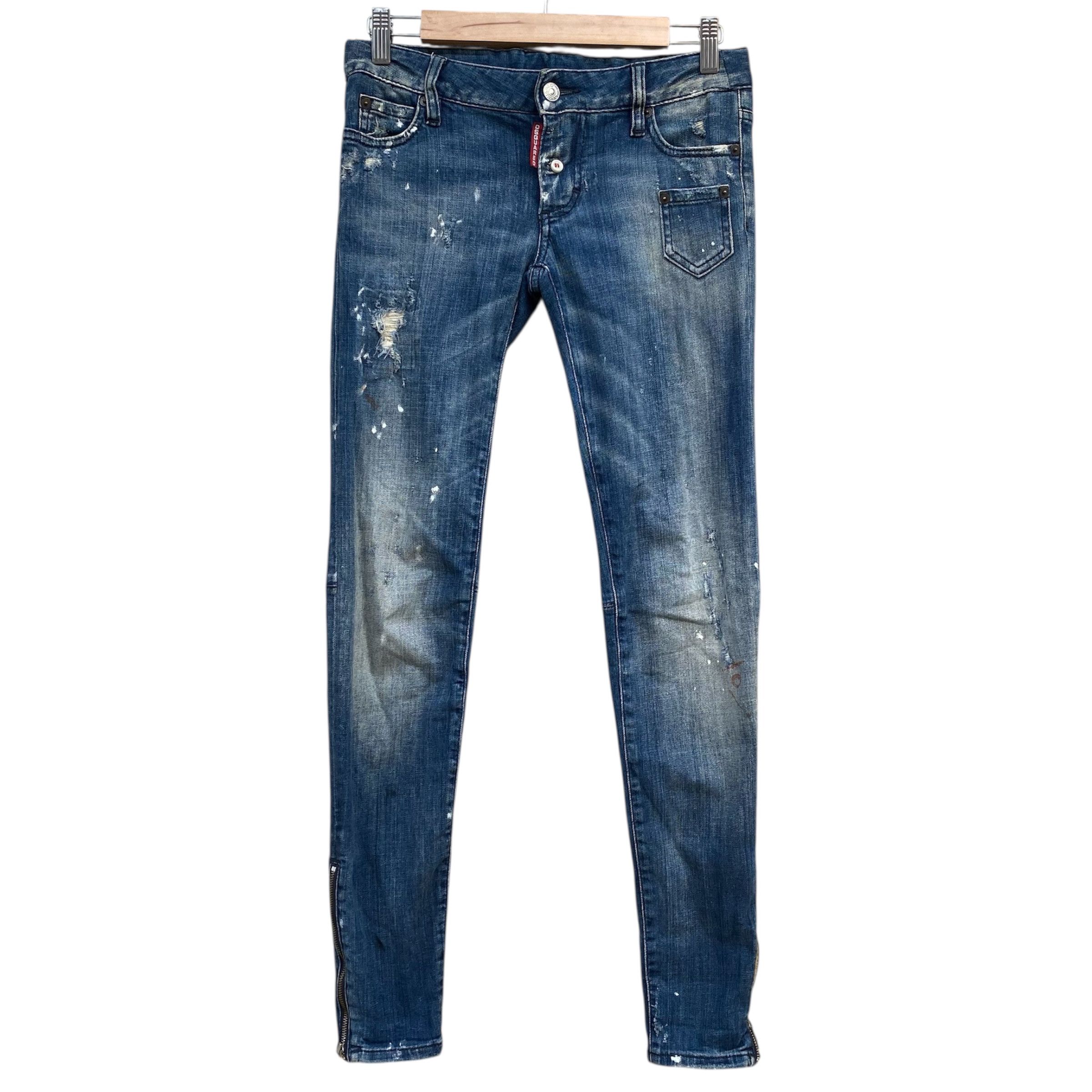 Dsquared2 Dsquared2 jeans with paint splatters and distressed details Size 29" - 1 Thumbnail
