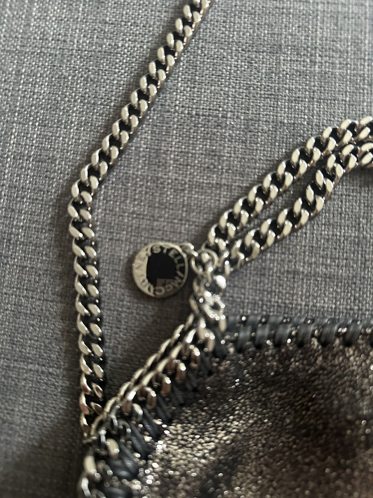 Stella Mccartney mini Falabella crossbody bag in Bronze