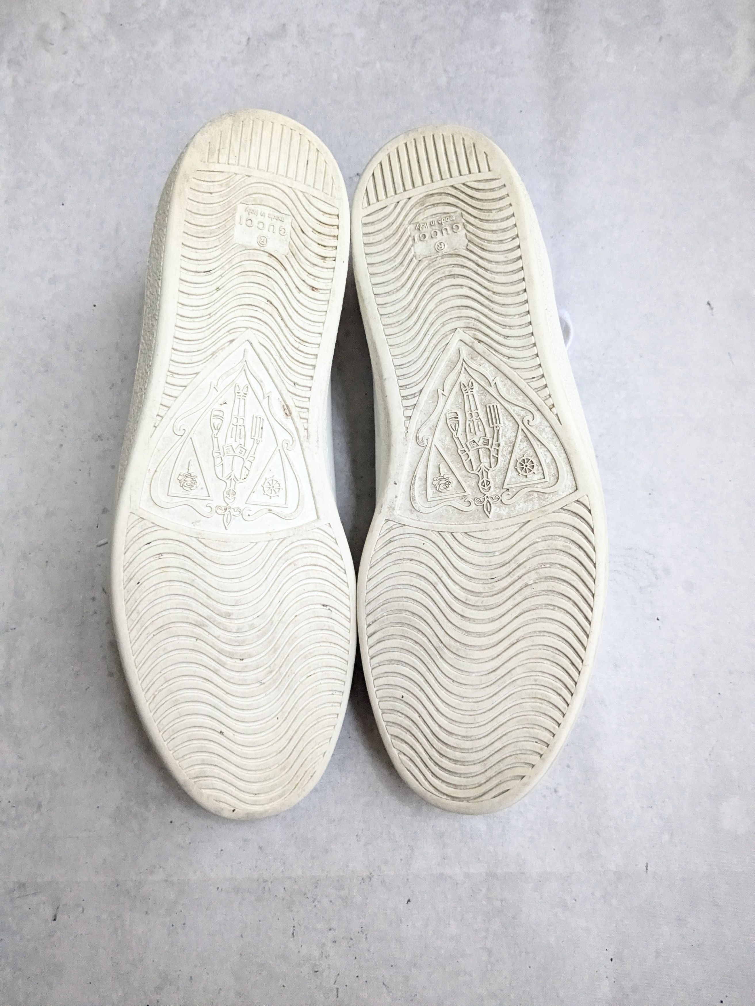 Gucci Gucci Ace Sneakers Tennis White 11.5 Low Tops Size US 11.5 / EU 44-45 - 12 Thumbnail