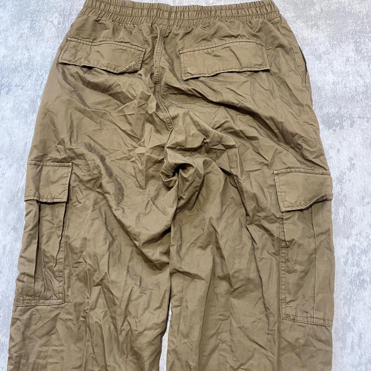 Weekday Weekday brown cargo pants #cargo Vintage Retro Size US 34 / EU 50 - 4 Thumbnail