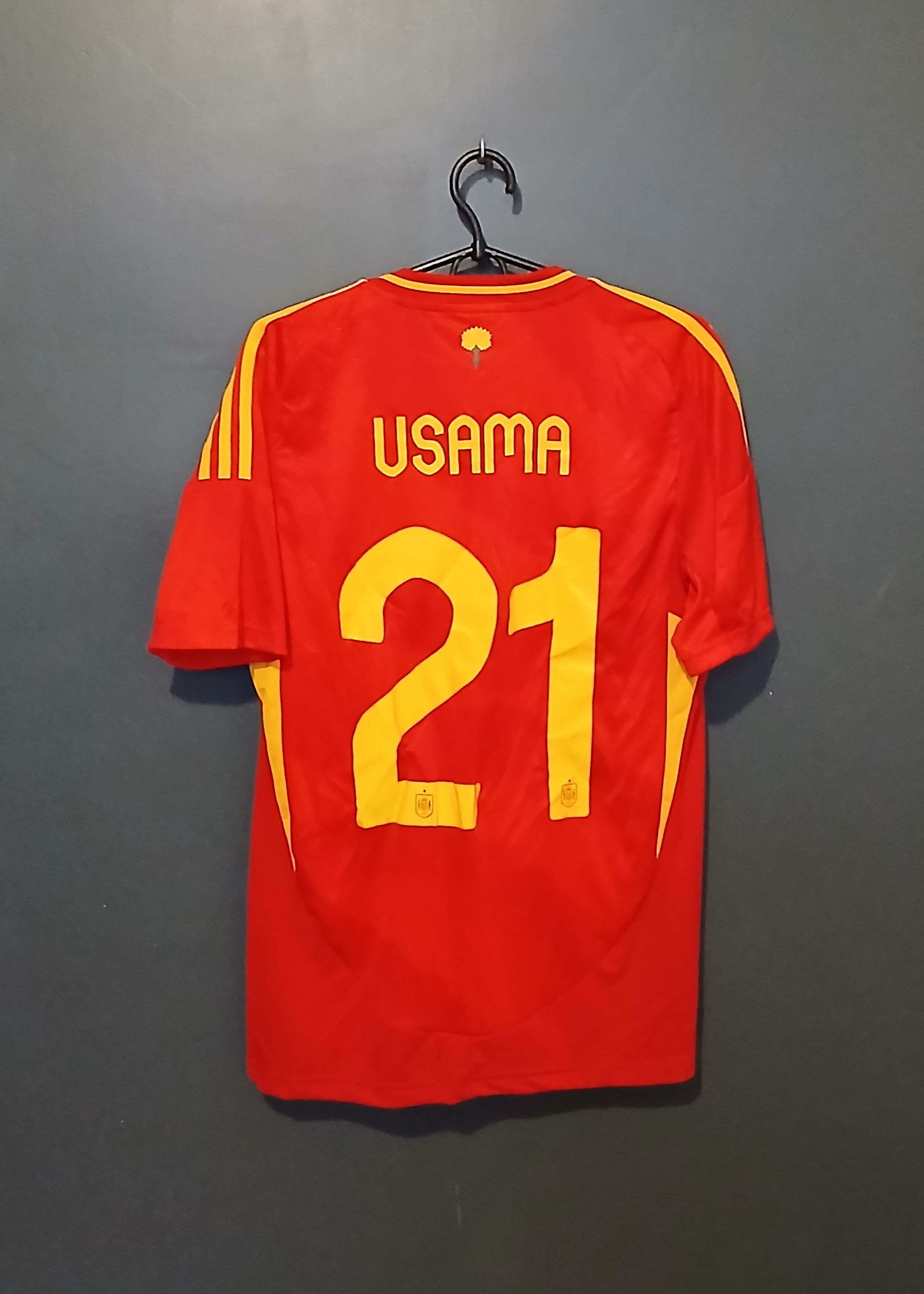 Adidas New Spain National Football Team 24/25 Home Jersey T-Shirt Size US S / EU 44-46 / 1 - 2 Thumbnail