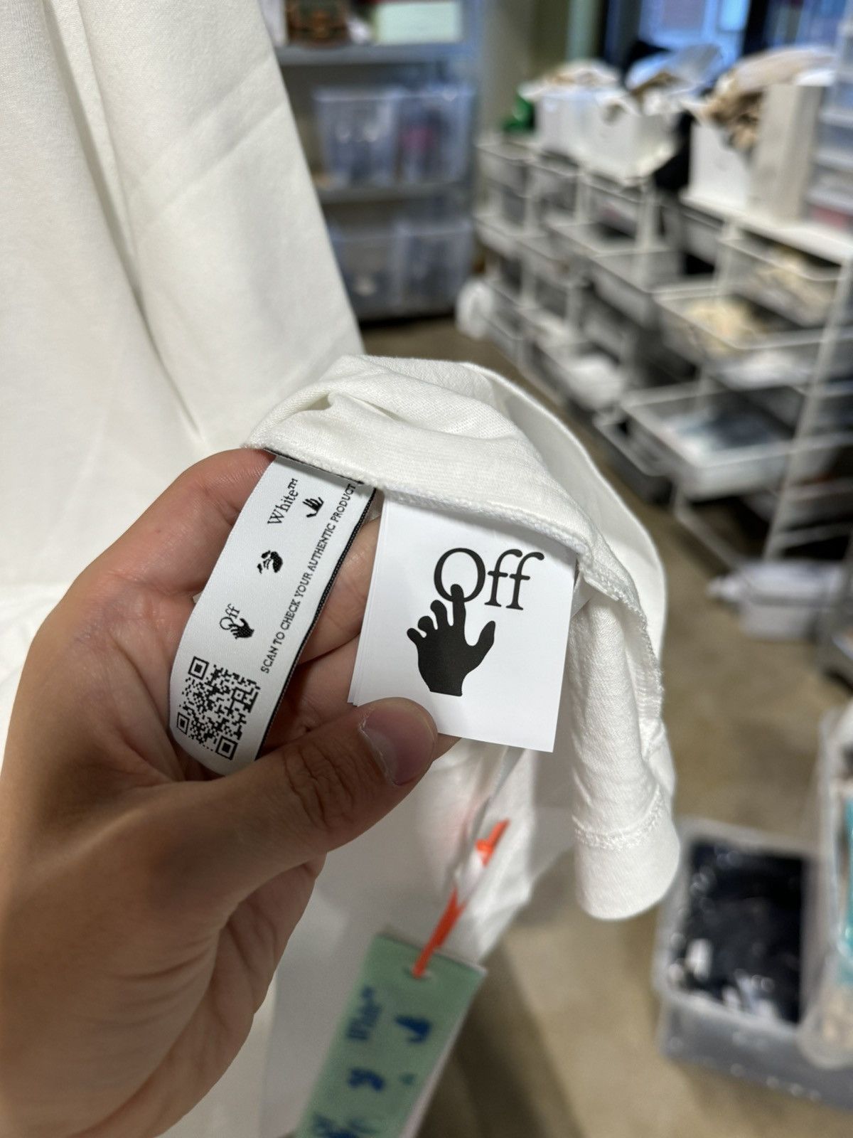 Off-White Off-White Caravaggio Lute T-Shirt NEW 500$ Size US L / EU 52-54 / 3 - 6 Thumbnail