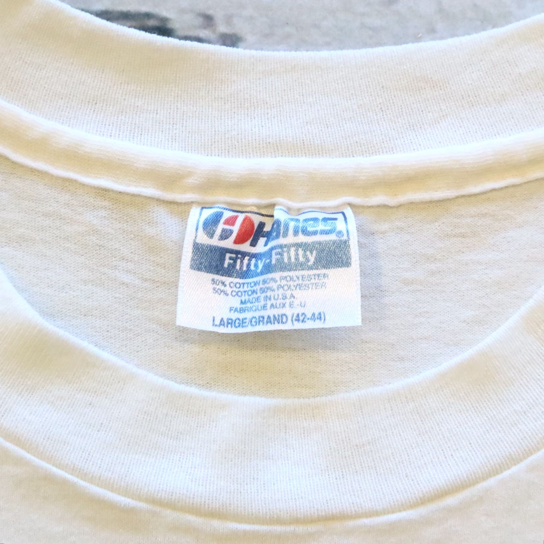 Hanes VINTAGE Nissan Subaru Cypress Coast Dealership Tshirt Shirt L White Mens 90s Concert? Size US L / EU 52-54 / 3 - 7 Thumbnail