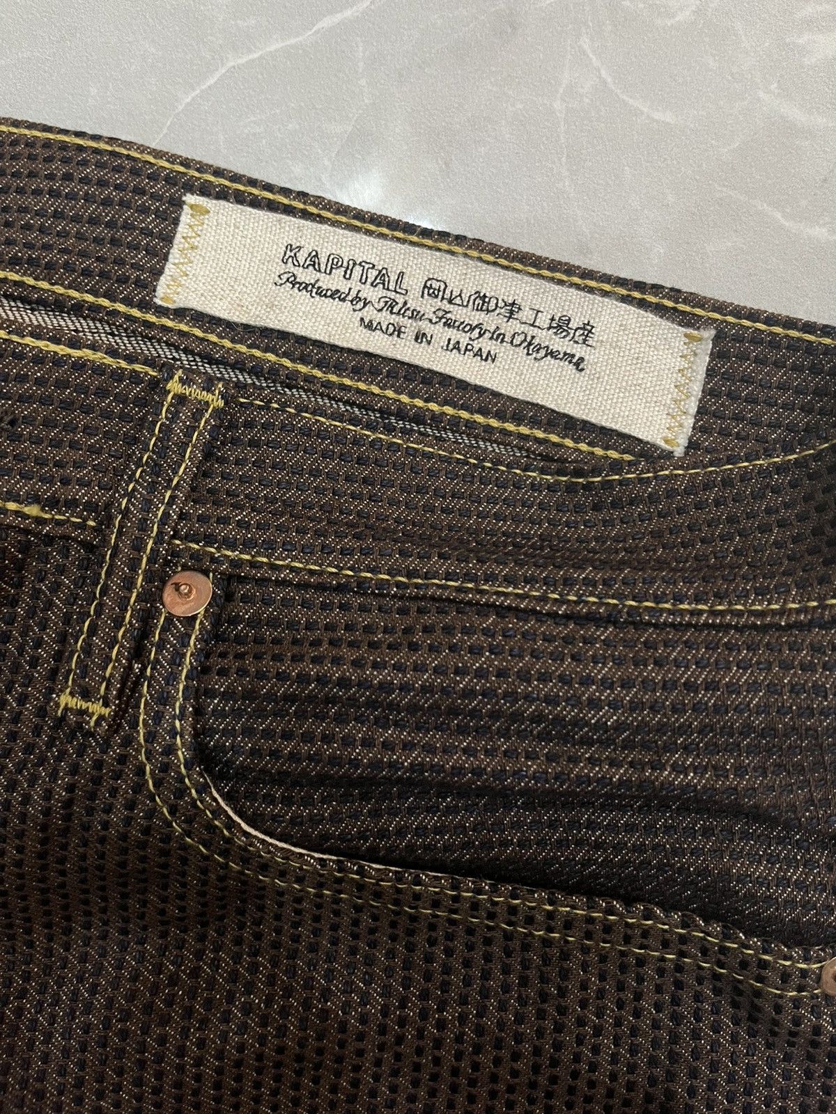 Kapital Kapital Century Denim Monkey Cisco 5p Jeans Size US 36 / EU 52 - 7 Thumbnail