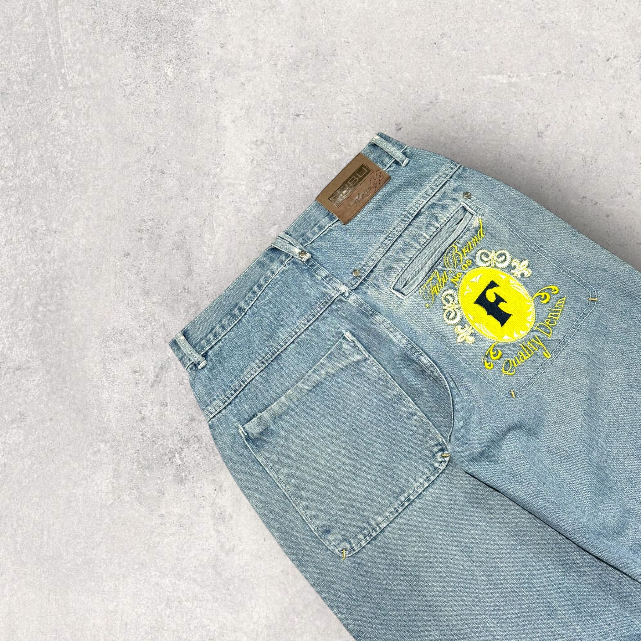 Fubu × Vintage Vintage FUBU The Collection Jeans Wide Leg Baggy Fit 30 Size US 30 / EU 46 - 3 Thumbnail