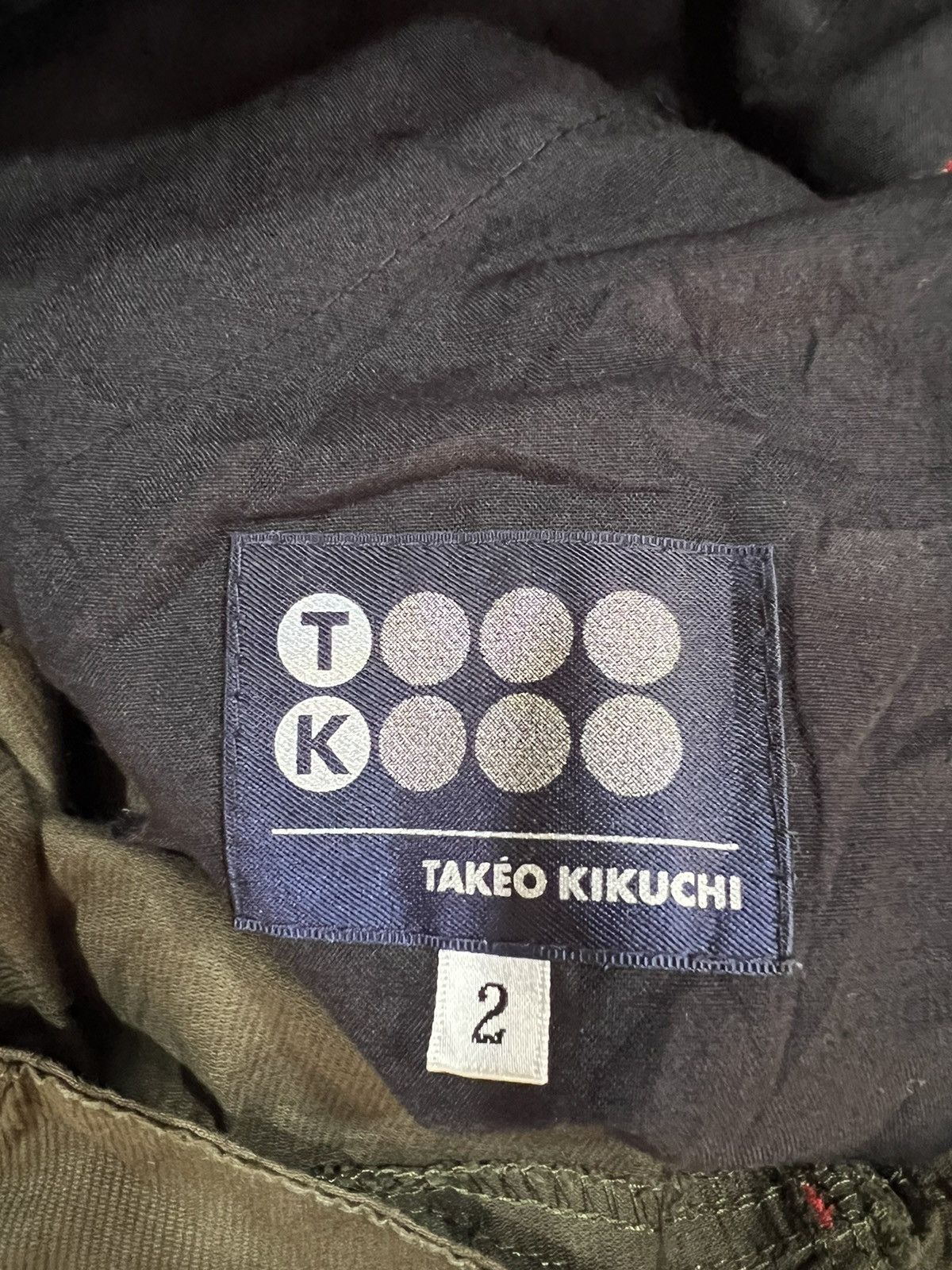 Takeo Kikuchi 🔥Takeo Kikuchi Cargo Pant Size US 31 - 10 Thumbnail