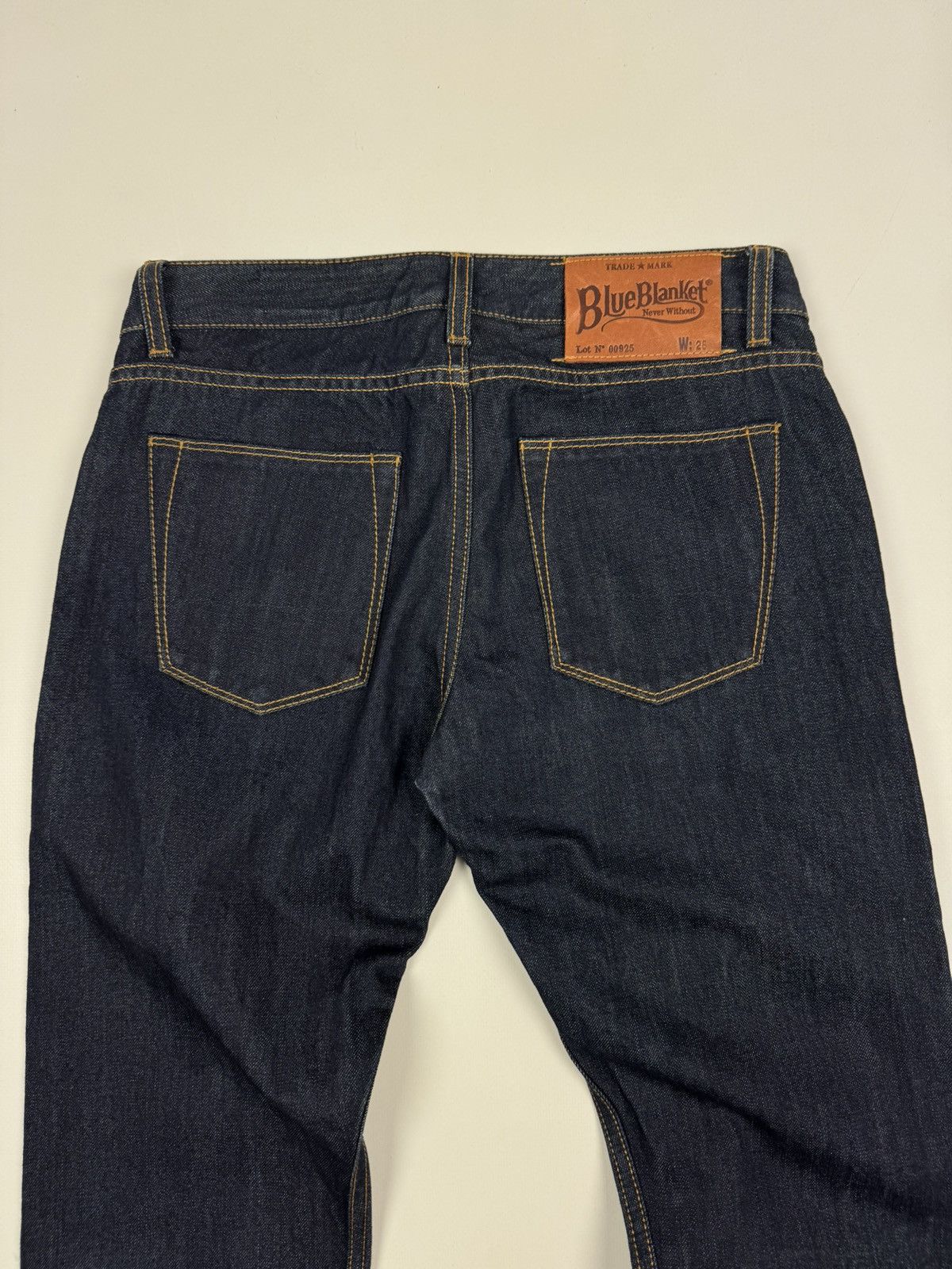 Blue Blanket Blue Blanket Japanese Selvage Denim Jeans Size US 28 / EU 44 - 11 Thumbnail
