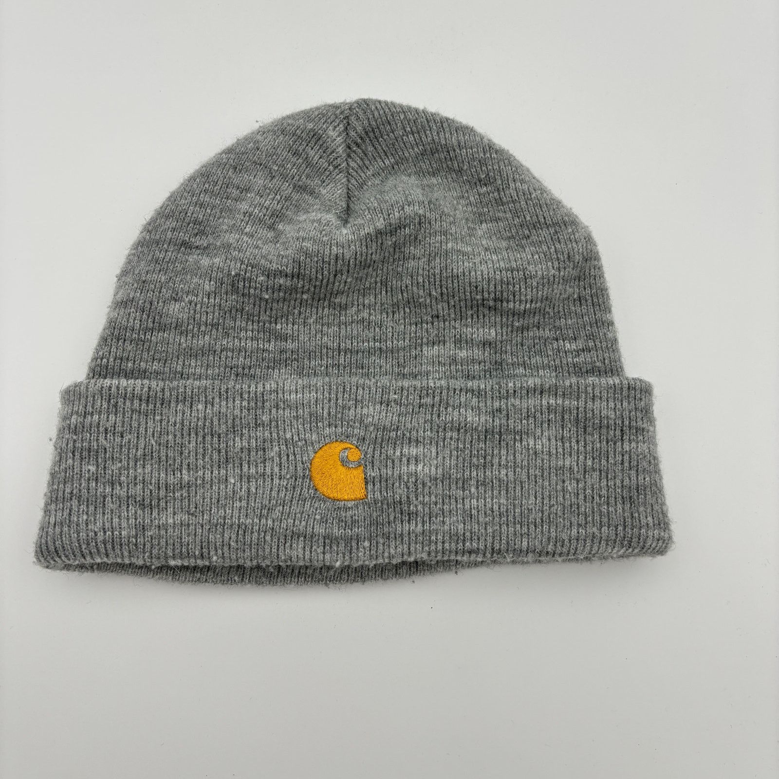 Carhartt Carhartt Chase Beanie Knit Gray Hat Workwear Casual Size ONE SIZE - 6 Thumbnail