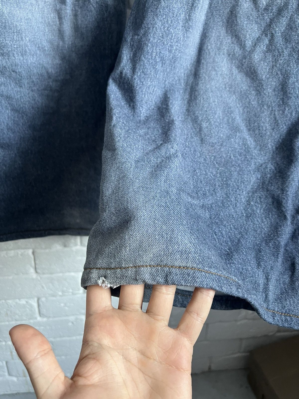 Balenciaga M size Balenciaga Trompe loeil „denim” Size US 32 / EU 48 - 7 Thumbnail