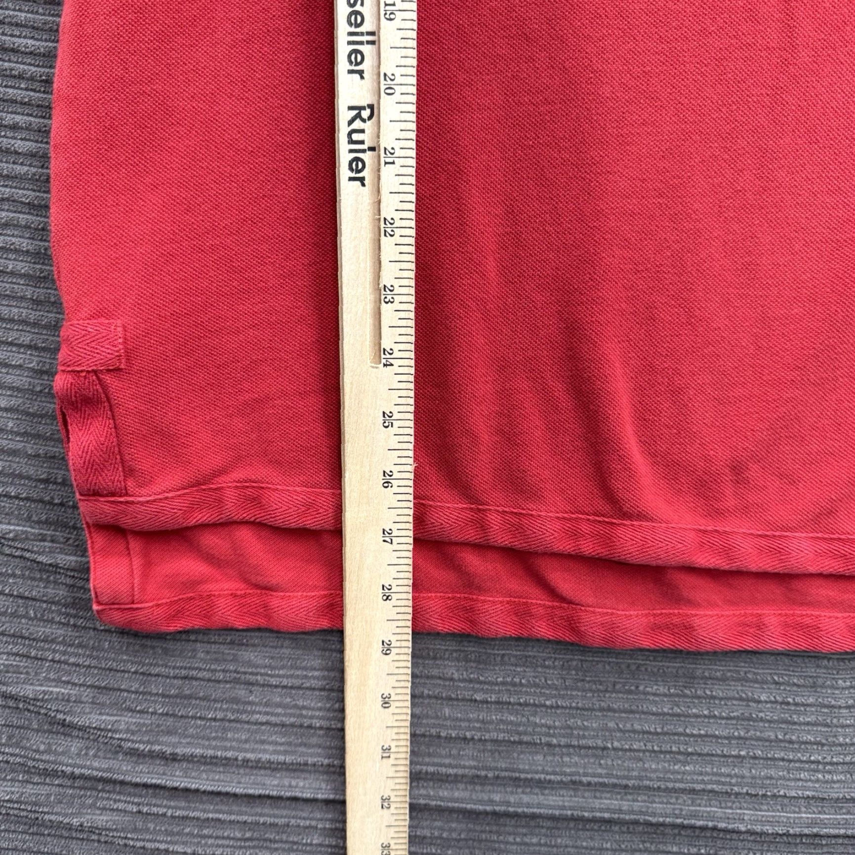 Ralph Lauren Ralph Lauren Polo Shirt Men XL Red Cotton City Logo 381 Bleecker St New York Polo Shirt Size US XL / EU 56 / 4 - 6 Thumbnail