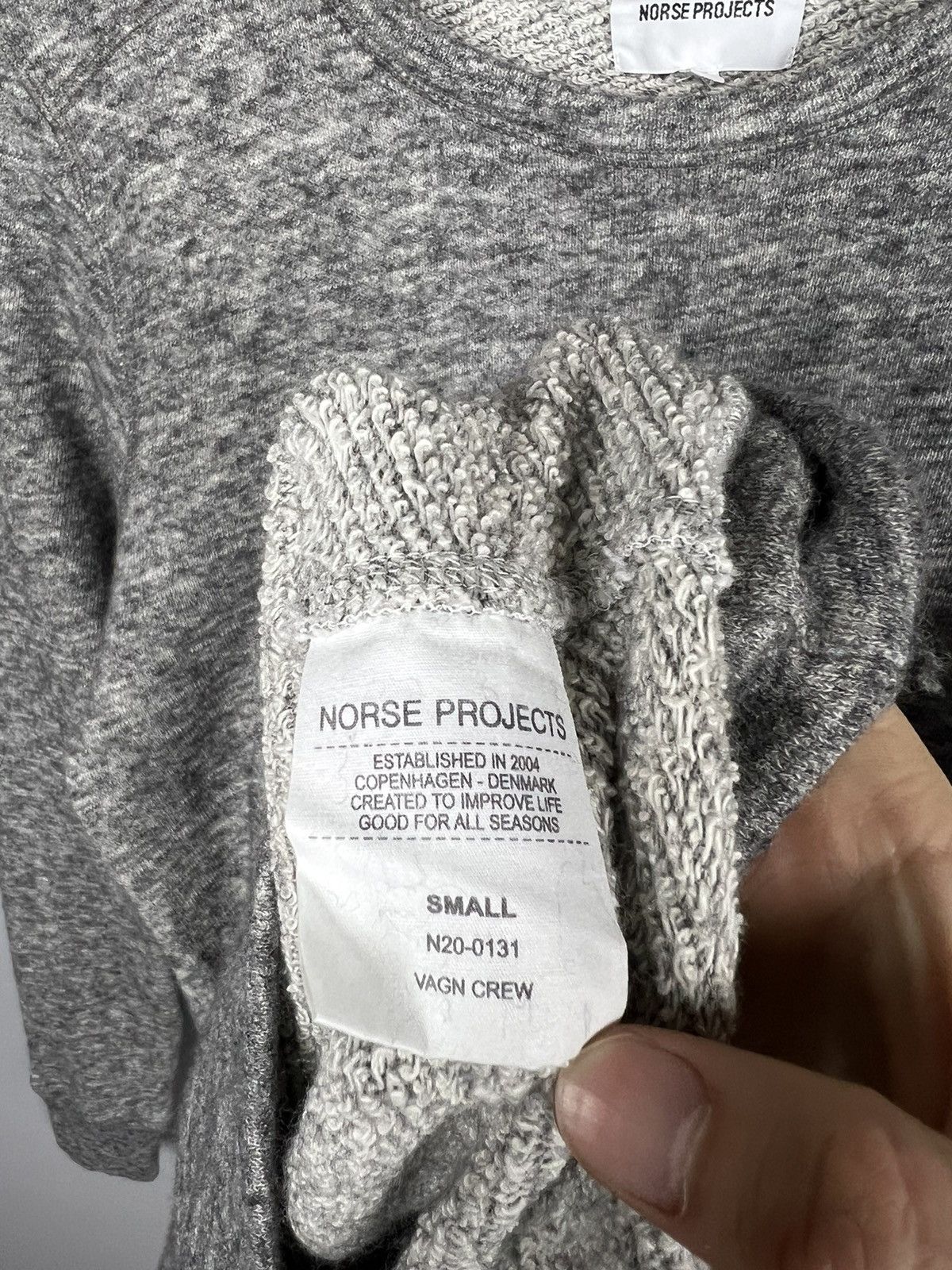 Norse Projects Norse Projects Vagn Classic Crew Knitted Sweatshirt /Sweater Size US S / EU 44-46 / 1 - 5 Thumbnail