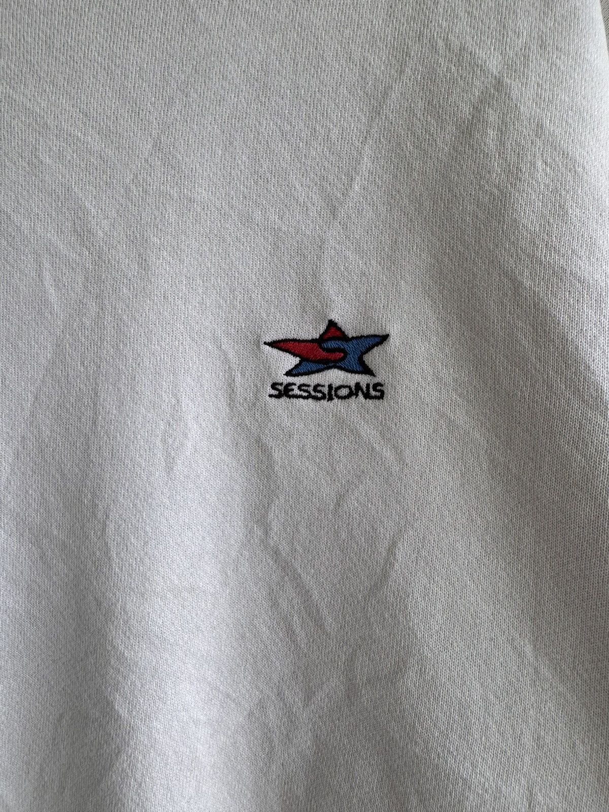 Sessions Vintage 90s SESSIONS SKATEBOARD SWEATSHIRT SMALL LOGO Size US L / EU 52-54 / 3 - 4 Thumbnail