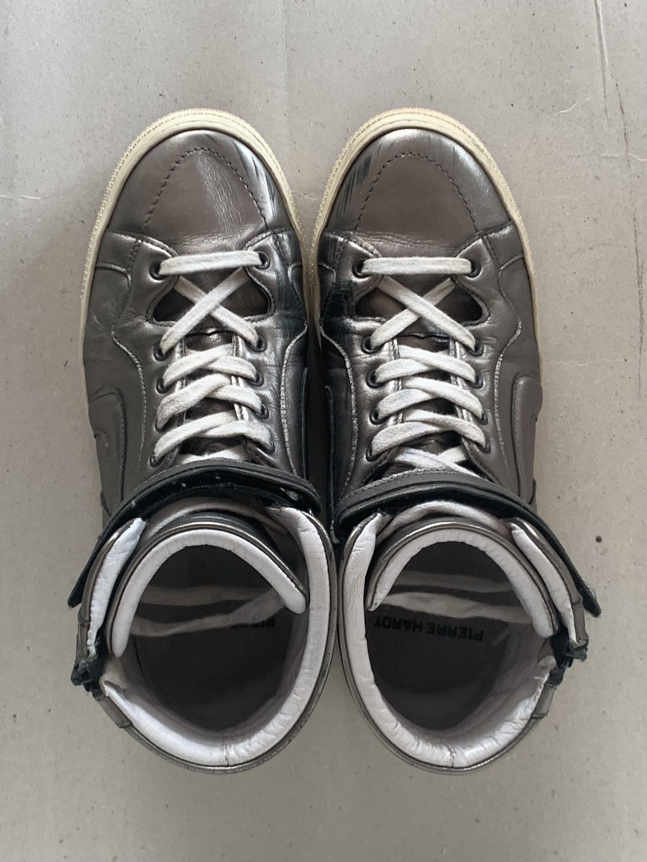 Pierre Hardy Pierre hardy Metallic hi-tops Size US 7.5 / EU 40-41 - 1 Thumbnail