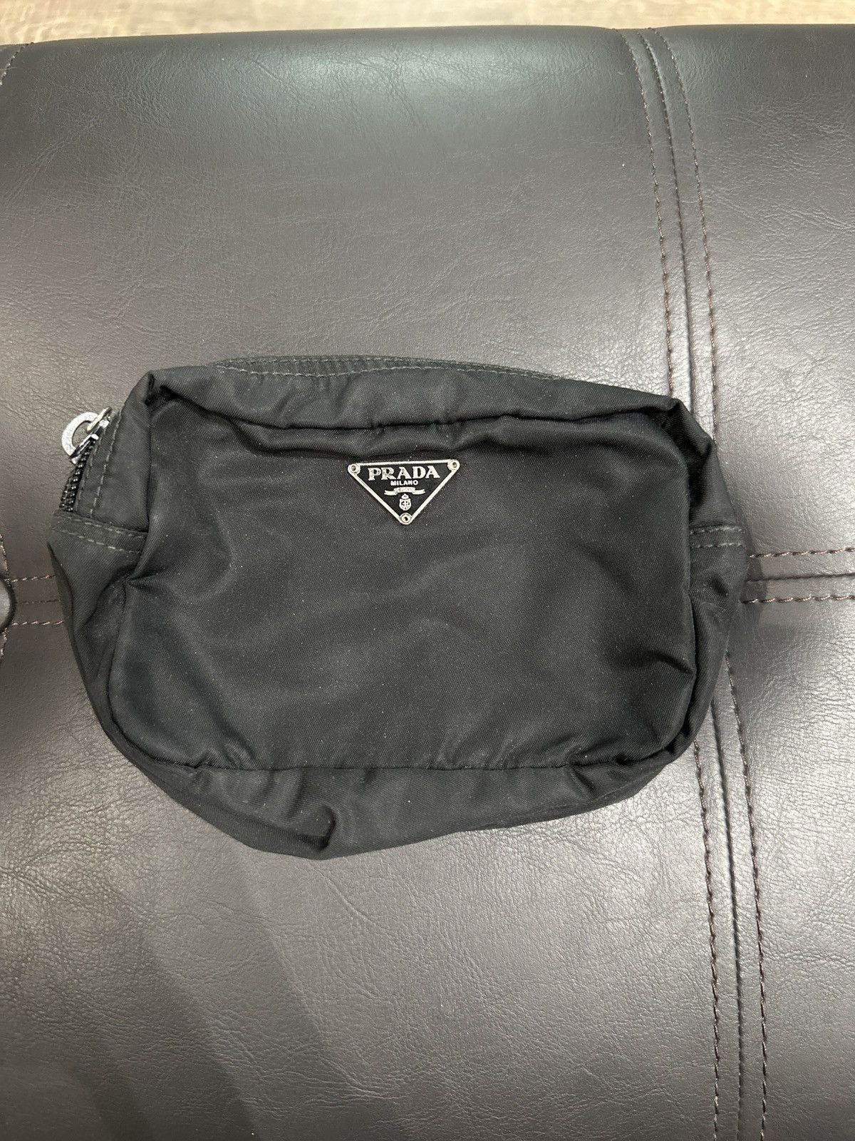 Prada Prada Black Toiletry Bag Size ONE SIZE - 1 Thumbnail