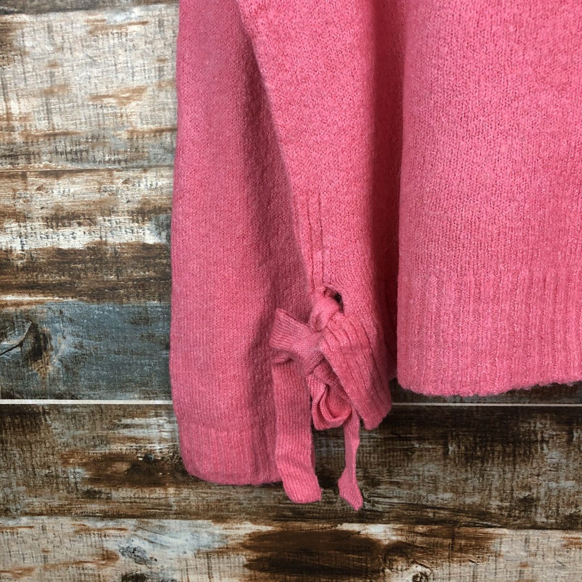 Homespun Knitwear × Japanese Brand H&M Pink Knitwear #A1845 Size L / US 10 / IT 46 - 7 Thumbnail