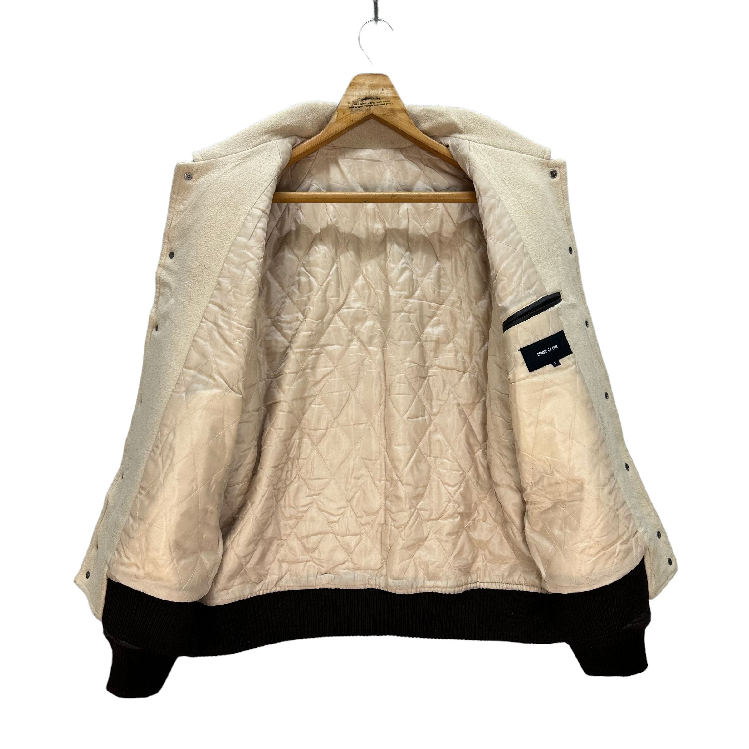 Comme Ca Ism COMME CA ISM EMBROIDERY BIG LOGO VARSITY JACKET #8794-026 Size US L / EU 52-54 / 3 - 10 Thumbnail