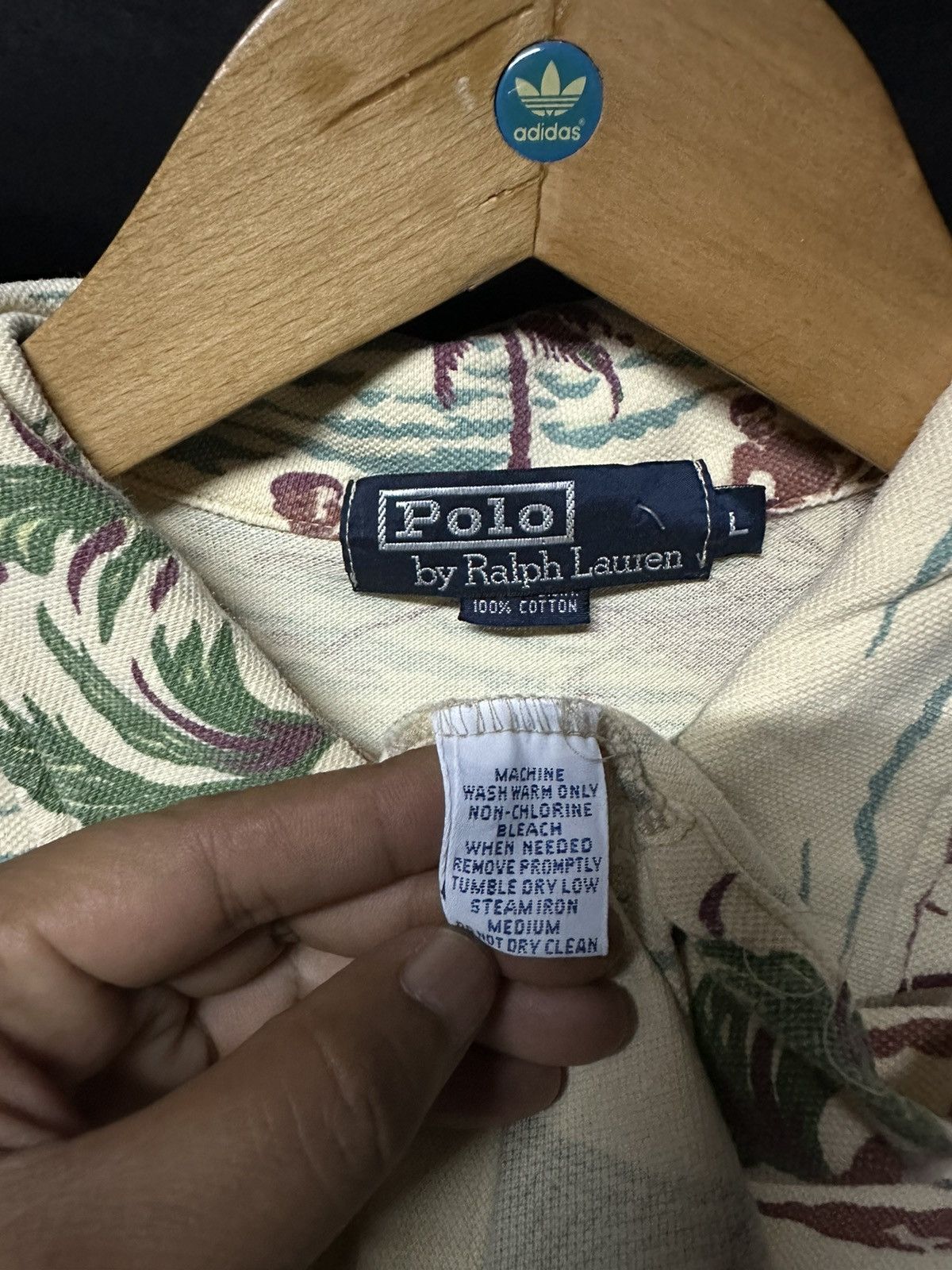 Polo Ralph Lauren × RRL Ralph Lauren × Vintage Vintage 90s Polo Ralph Lauren Sailing Hawaii Beach Polo Tee Size US L / EU 52-54 / 3 - 8 Thumbnail