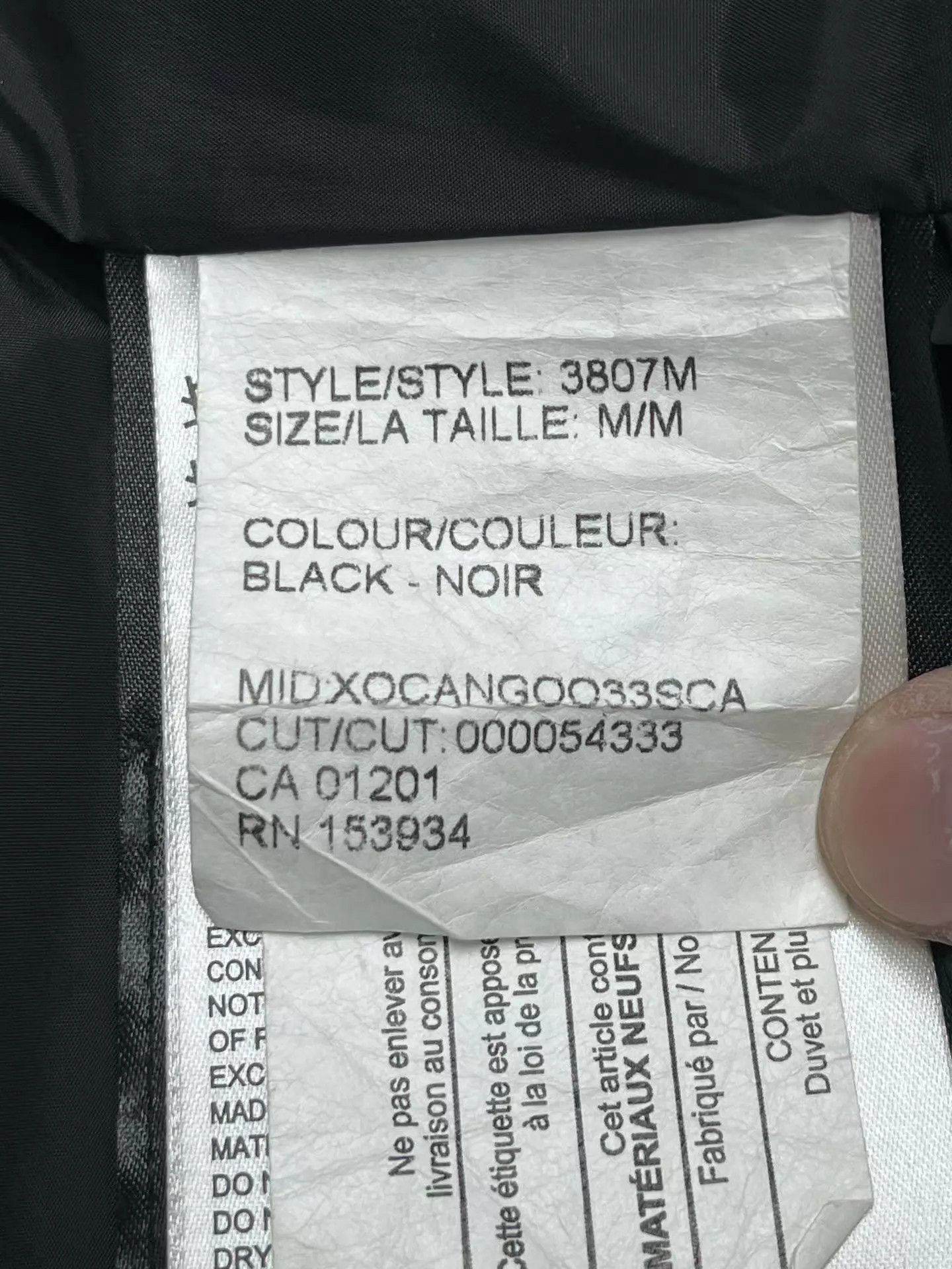 Canada Goose Canada Goose Woolford RedLabel Short Quilted Down M Size US M / EU 48-50 / 2 - 5 Thumbnail