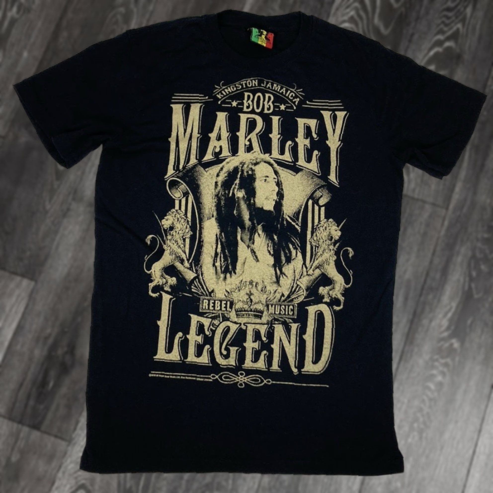 Vintage VINTAGE Bob Marley Jamaica Collection Legend Graphic T-shirt Men Small Black Music Size US L / EU 52-54 / 3 - 1 Thumbnail