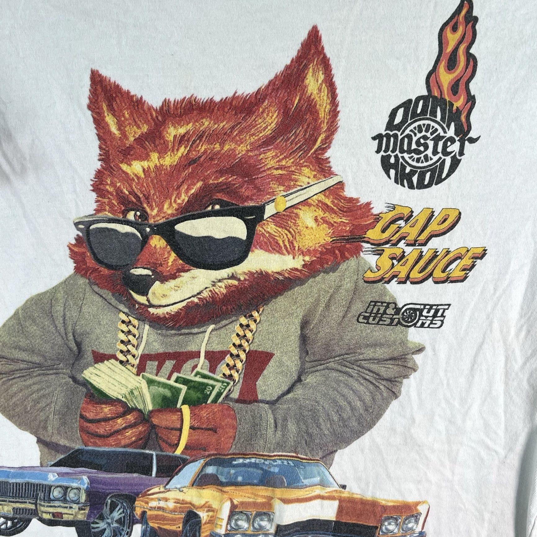 Vintage AKOO T-Shirt Mens Size 2XL White Car Custom Hip Hop Sportsman Crew Neck Short Sleeve Knit Cotton Shirt Vintage? No. Size US XXL / EU 58 / 5 - 2 Thumbnail