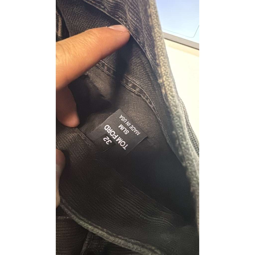 Tom Ford o1rshd1 Q:2 / Slim Jeans in Washed Black Size US 32 / EU 48 - 21 Thumbnail