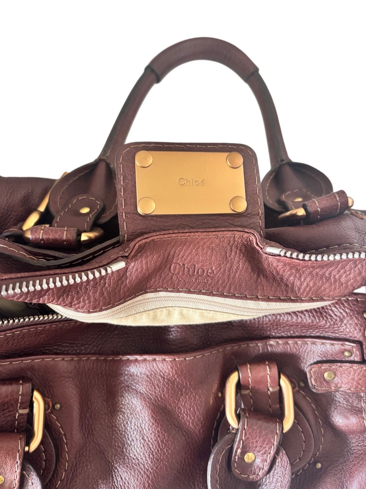 Chloe Chloé Vintage Paddington Bag Size ONE SIZE - 7 Thumbnail