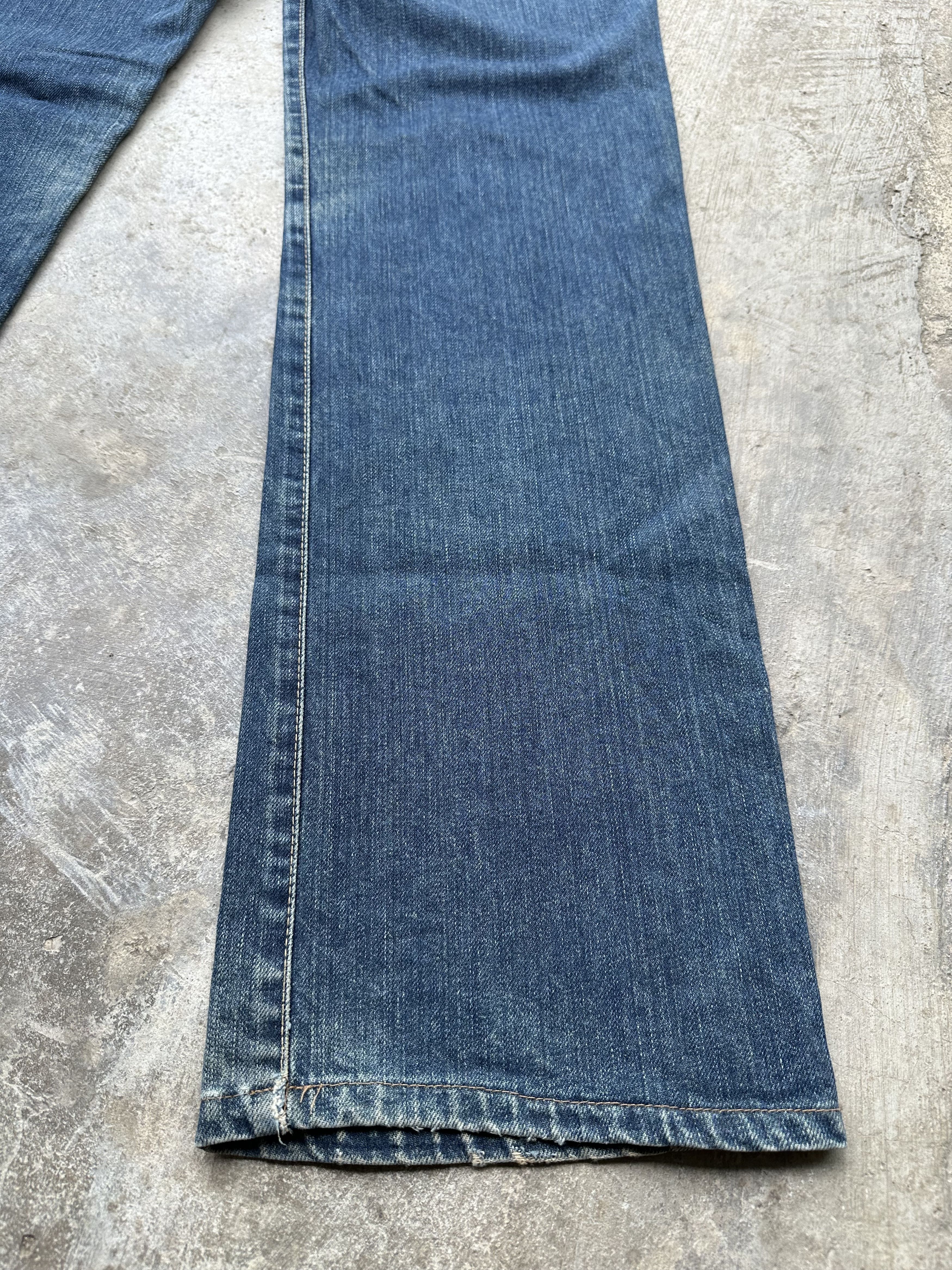 Japanese Brand Japanese Brand Wow Distressed Denim Flare Jeans Size US 28 / EU 44 - 9 Thumbnail