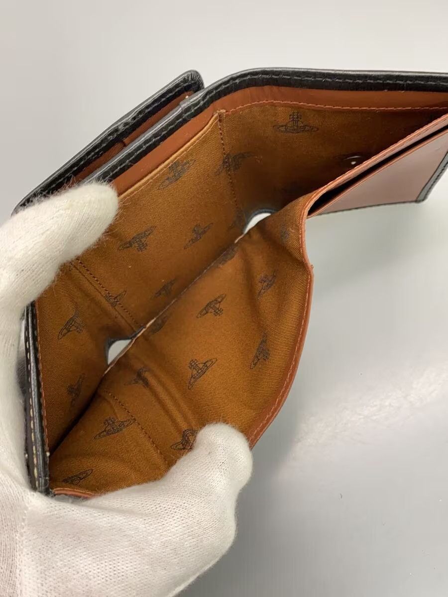 Vivienne Westwood Contrast Stitch Orb Leather Wallet Size ONE SIZE - 5 Thumbnail