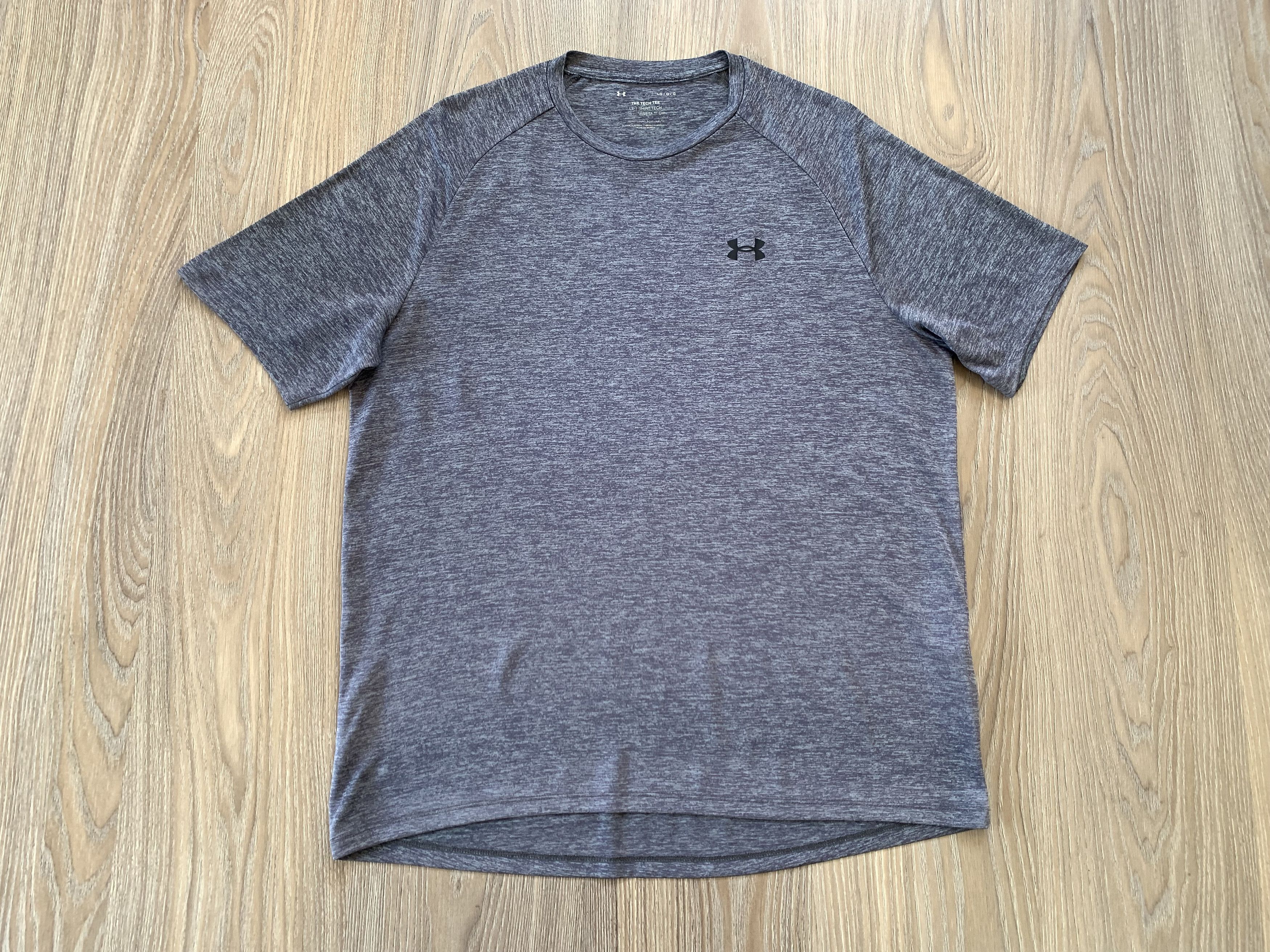 Under Armour Under Armour The Tech Tee Men's Grey Training T-Shirt Size US L / EU 52-54 / 3 - 2 Thumbnail
