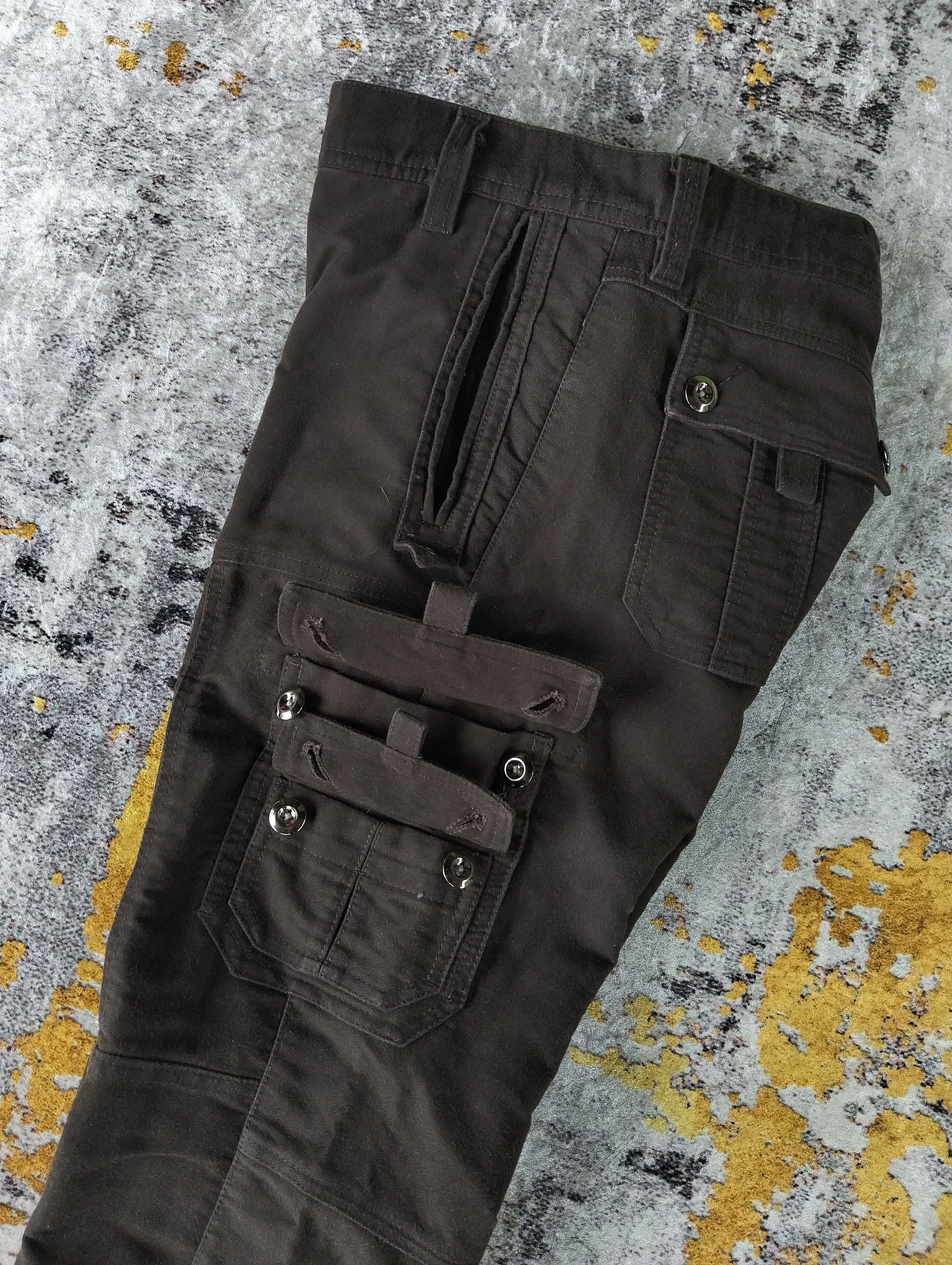 Nicole Club Hideaways Nicole Multi Pocket Low Bootcut Cargo Pants Size US 34 / EU 50 - 7 Thumbnail