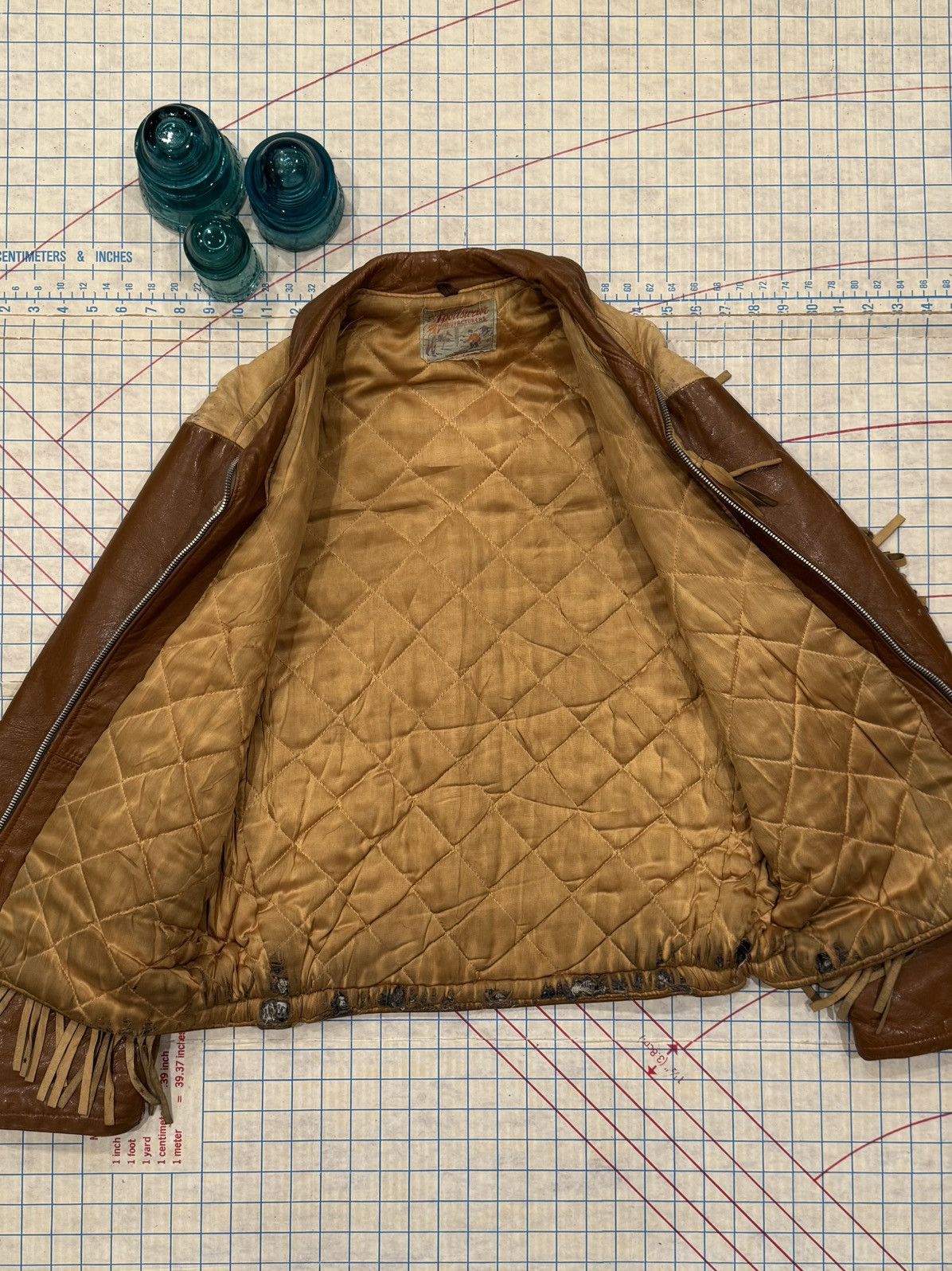 Vintage Vintage Sportswear Manufacturers Horse Hide Fringe Western Size US M / EU 48-50 / 2 - 6 Thumbnail