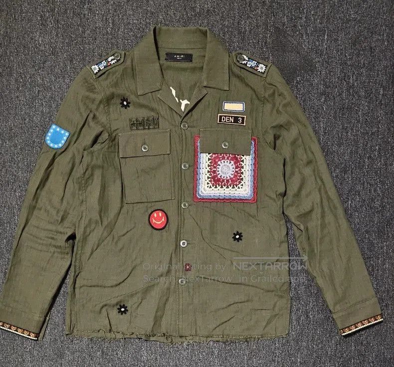 Amiri Amiri Military Badge Button. Size US M / EU 48-50 / 2 - 3 Thumbnail