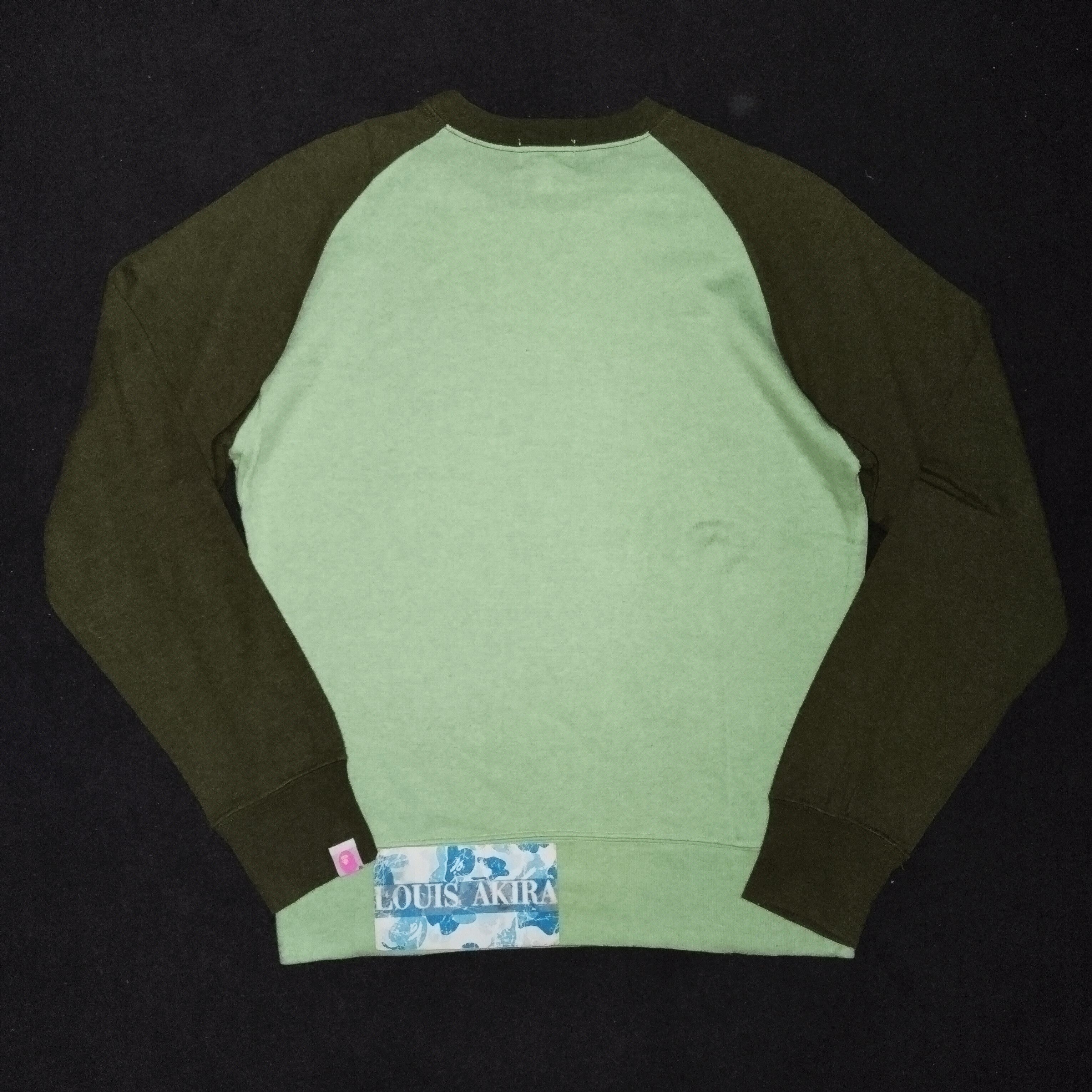 Bape Bape Raglan Crewneck (2006) Size M / US 6-8 / IT 42-44 - 4 Thumbnail