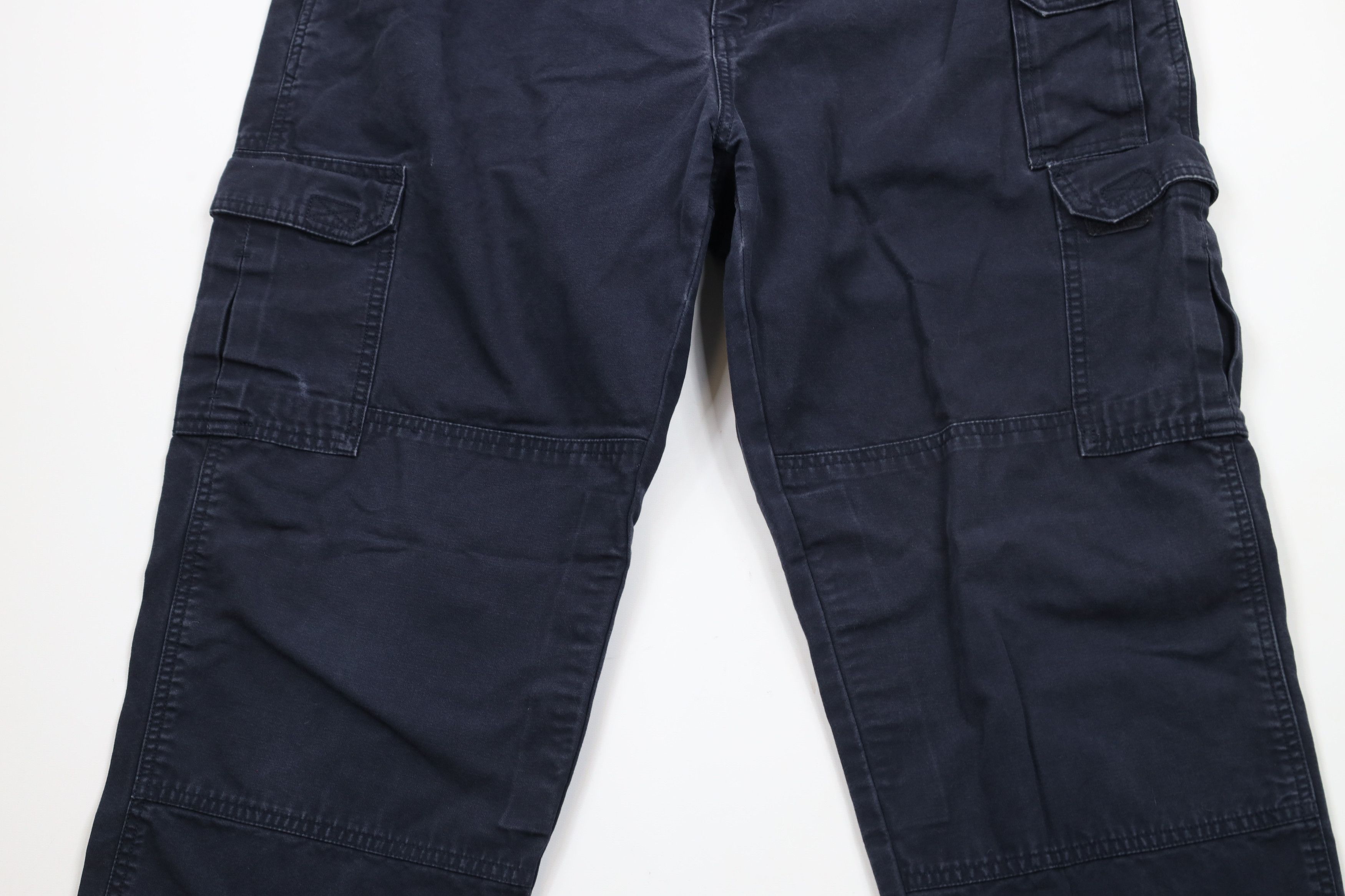 Vintage 5.11 Tactical Series Canvas Double Knit Cargo Pants Blue Size US 36 / EU 52 - 3 Thumbnail
