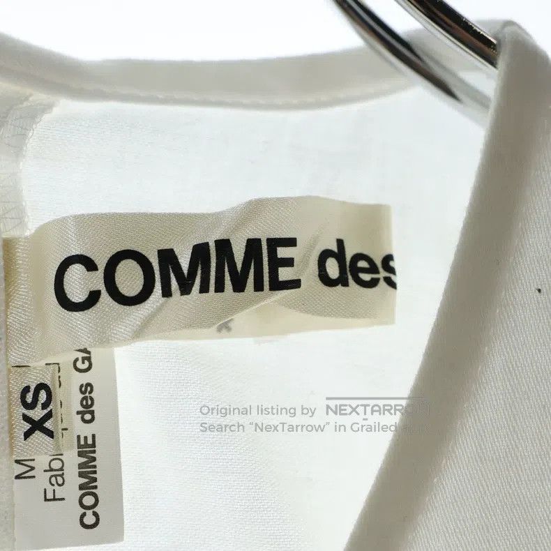 Comme des Garcons Comme Des Garcons White Retro Bow Vest Size XS / US 0-2 / IT 36-38 - 7 Thumbnail