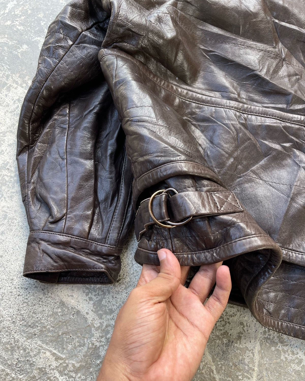 Balmain 🔥VINTAGE PIERRE BALMAIN GENUINE LEATHER JACKET Size US XL / EU 56 / 4 - 12 Thumbnail