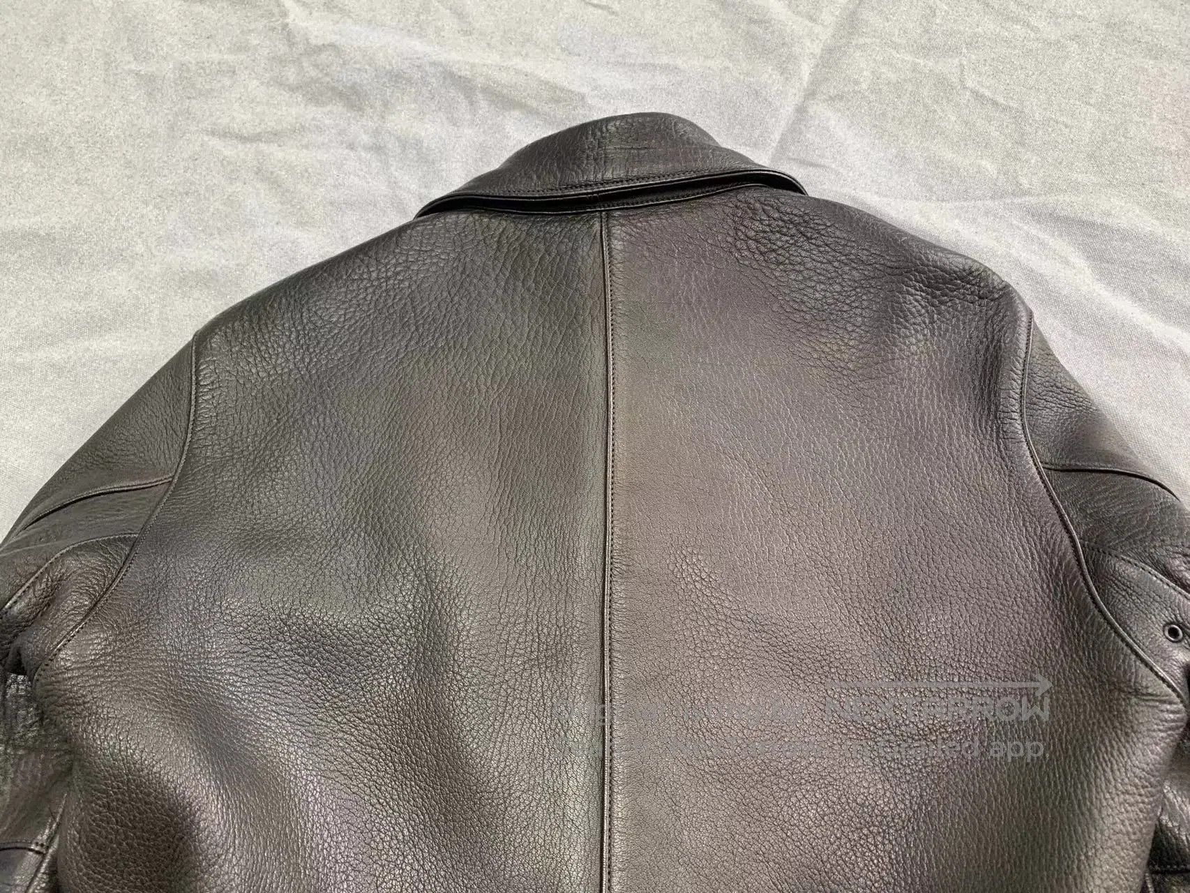 Freewheelers Black Deerskin Work Coat. Size US M / EU 48-50 / 2 - 3 Thumbnail