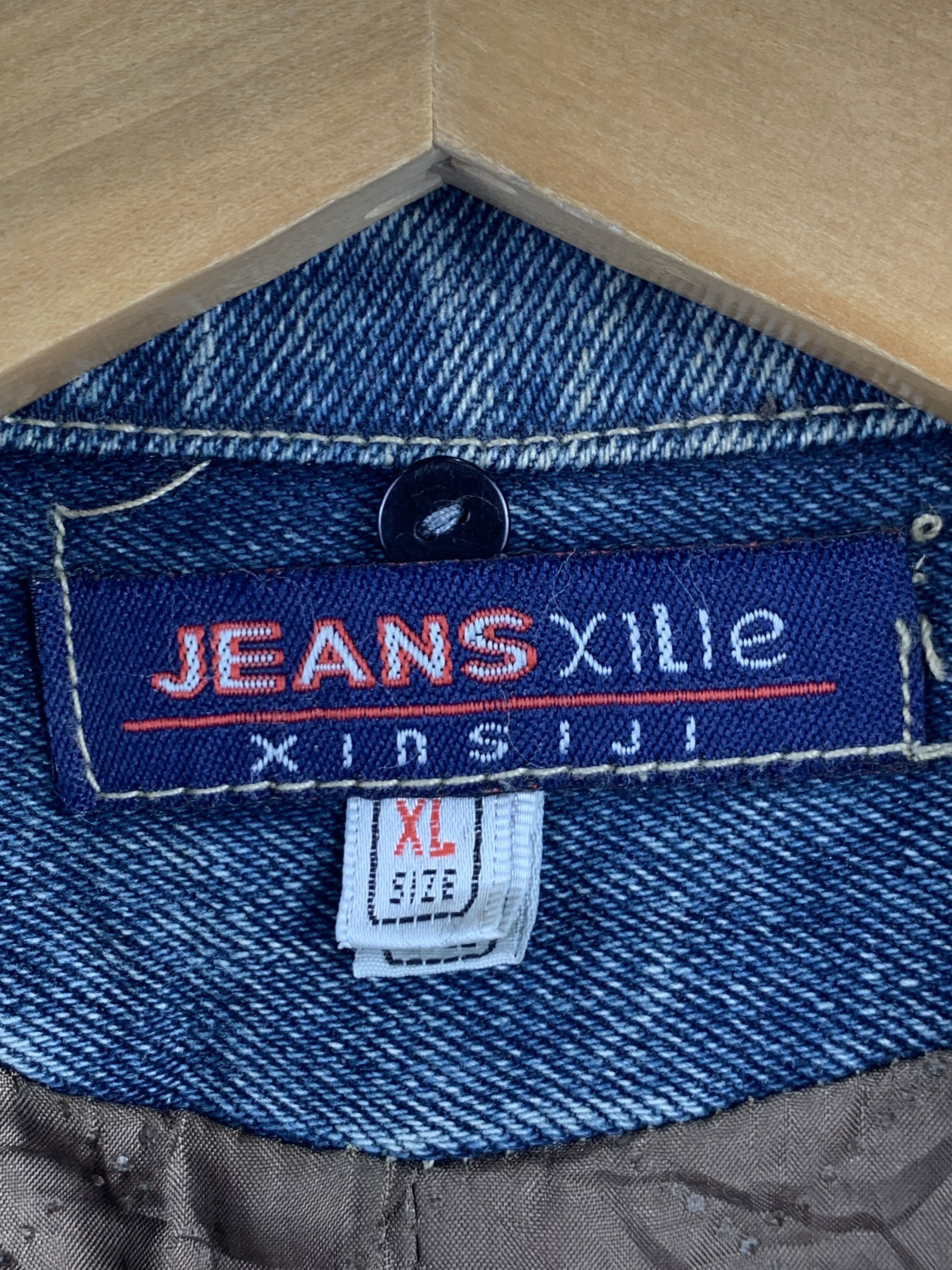Japanese Brand Vintage Japanese Brand Trucker Denim Jacket J1511 Size US XL / EU 56 / 4 - 6 Thumbnail