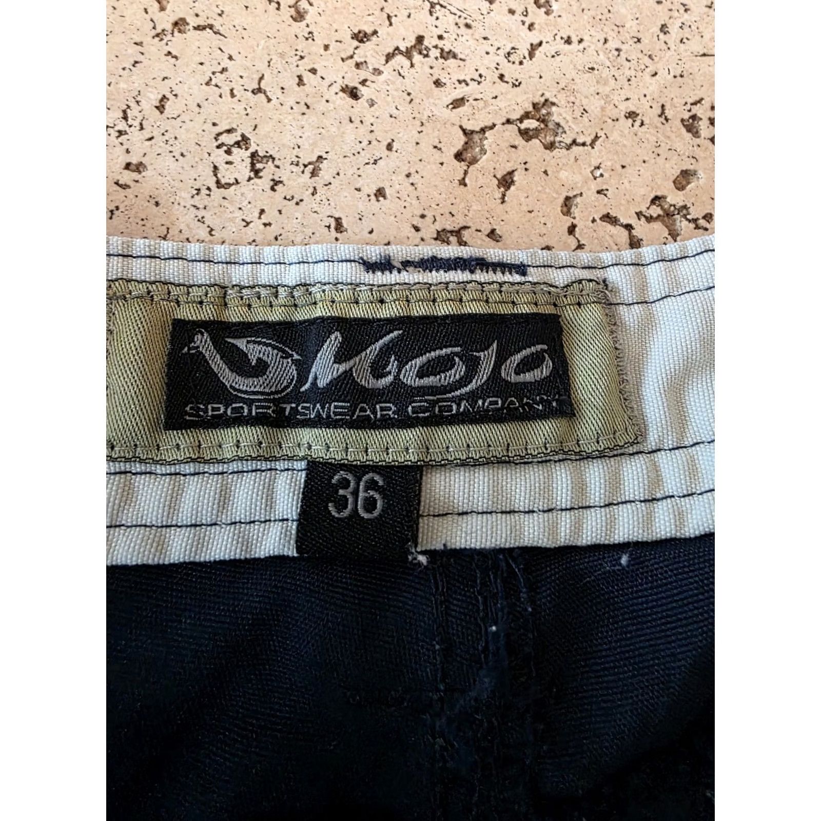 Vintage Mojo Fishing Shorts Mens 36 Blue Cargo Nylon Regular Pockets Adjustable Waist Breathable Sportwear Company Size US 36 / EU 52 - 7 Thumbnail