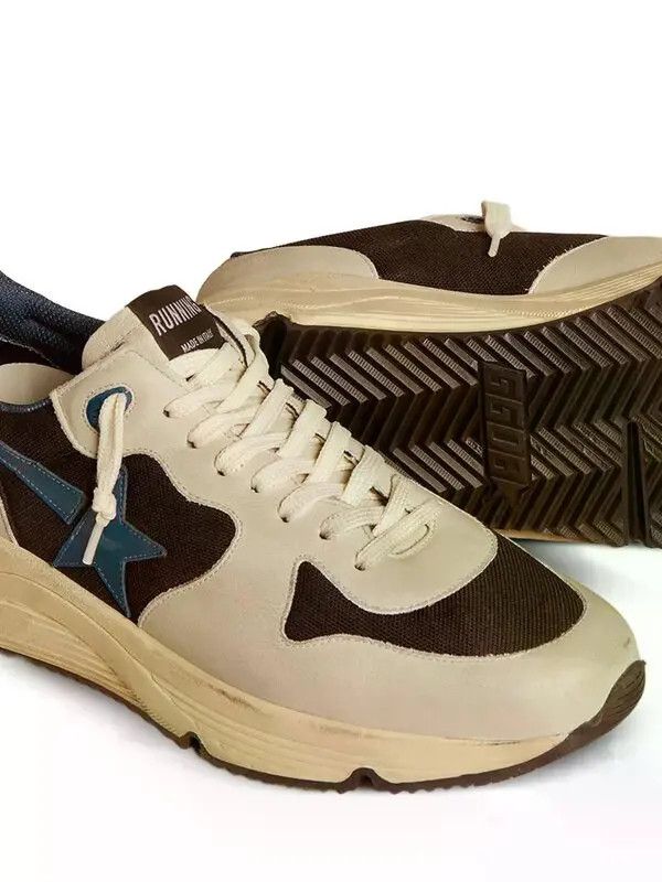Golden Goose o1bcso1str0126 Running Sole Sneakers in White/Black Size US 8 / EU 41 - 4 Thumbnail
