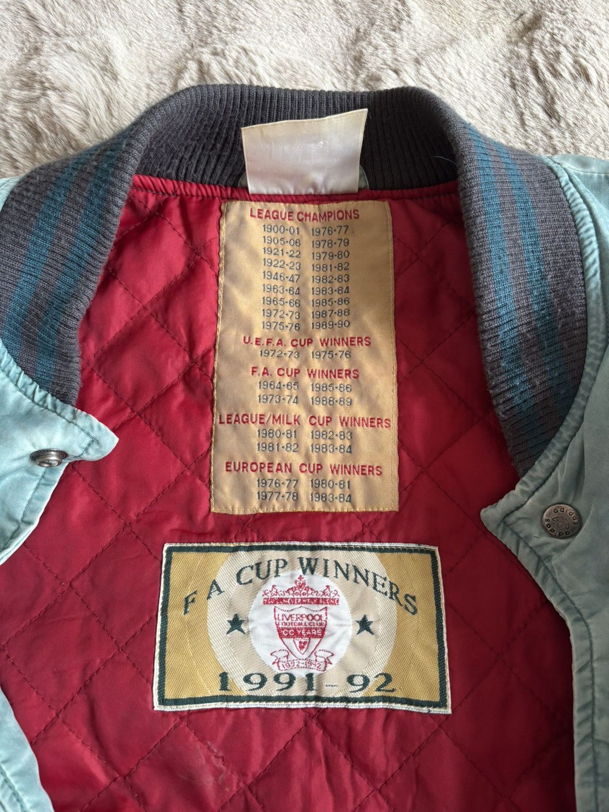 Adidas Adidas Vintage Liverpool jacket Size US L / EU 52-54 / 3 - 4 Thumbnail