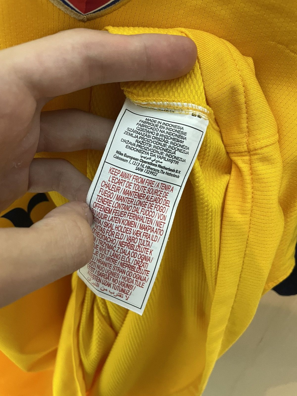 Nike × Vintage Nike Arsenal vintage soccer jersey streetwear Size US XL / EU 56 / 4 - 7 Thumbnail