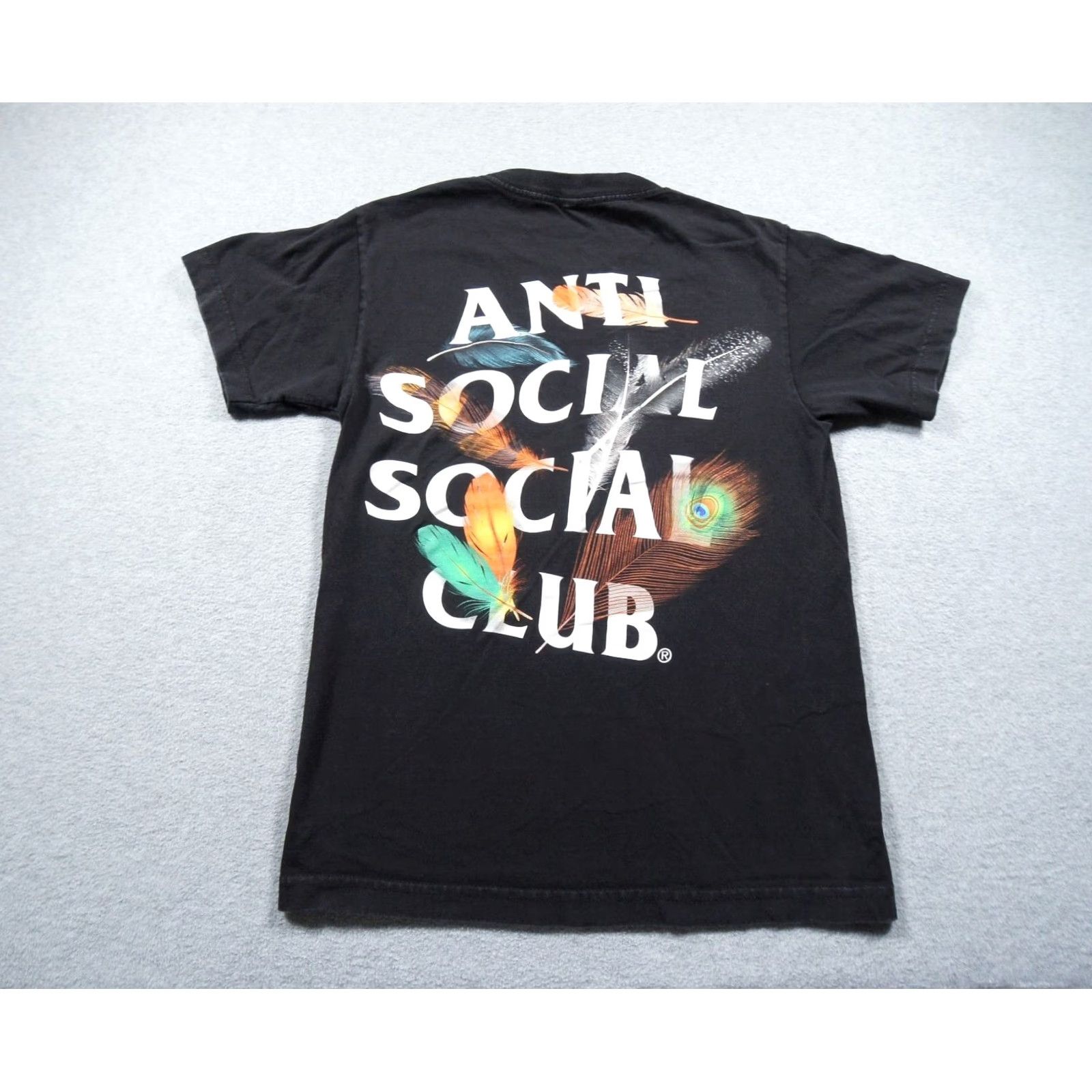 Anti Social Social Club Anti Social Social Club Shirt Mens Small Black Streetwear Graphic Tee Crewneck Size US S / EU 44-46 / 1 - 2 Thumbnail