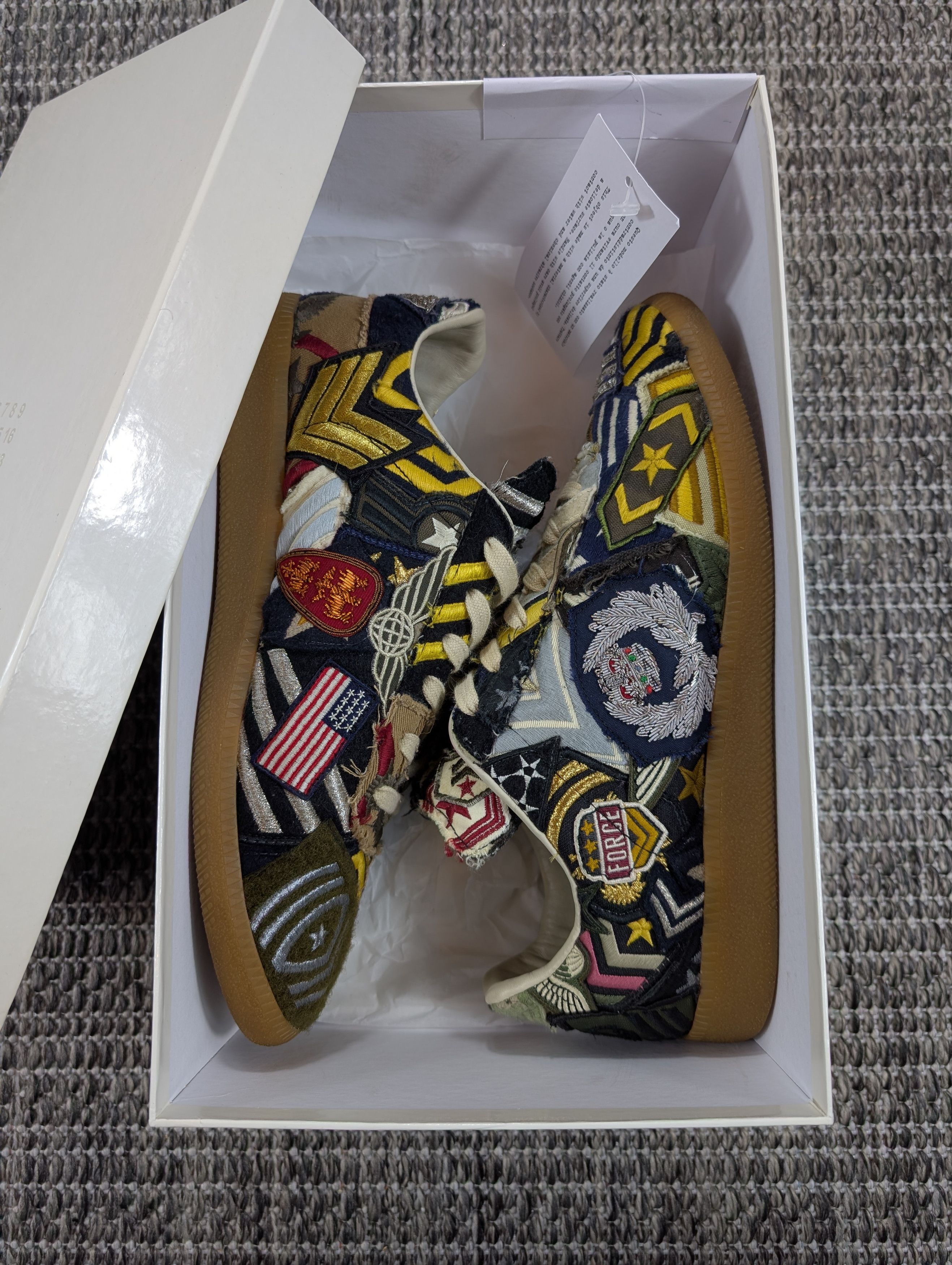 Maison Margiela Maison Margiela Artisanal Army Military Patch 2016 GAT Shoes Size US 10 / EU 43 - 20 Thumbnail