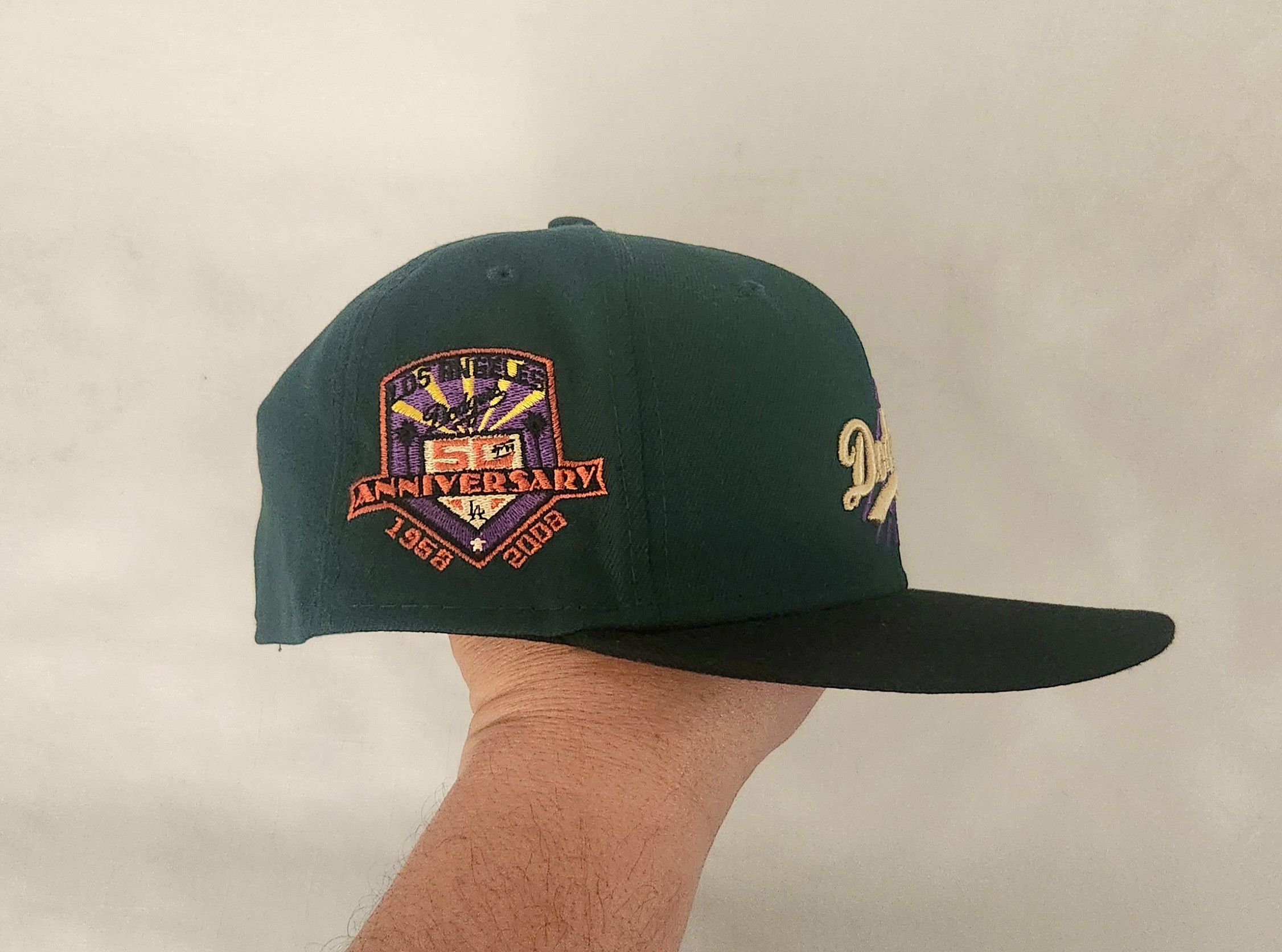 Cooperstown Collection × New Era New Era Brooklyn Dodgers Capsule Green Bark 50th Anniversary Size ONE SIZE - 5 Thumbnail
