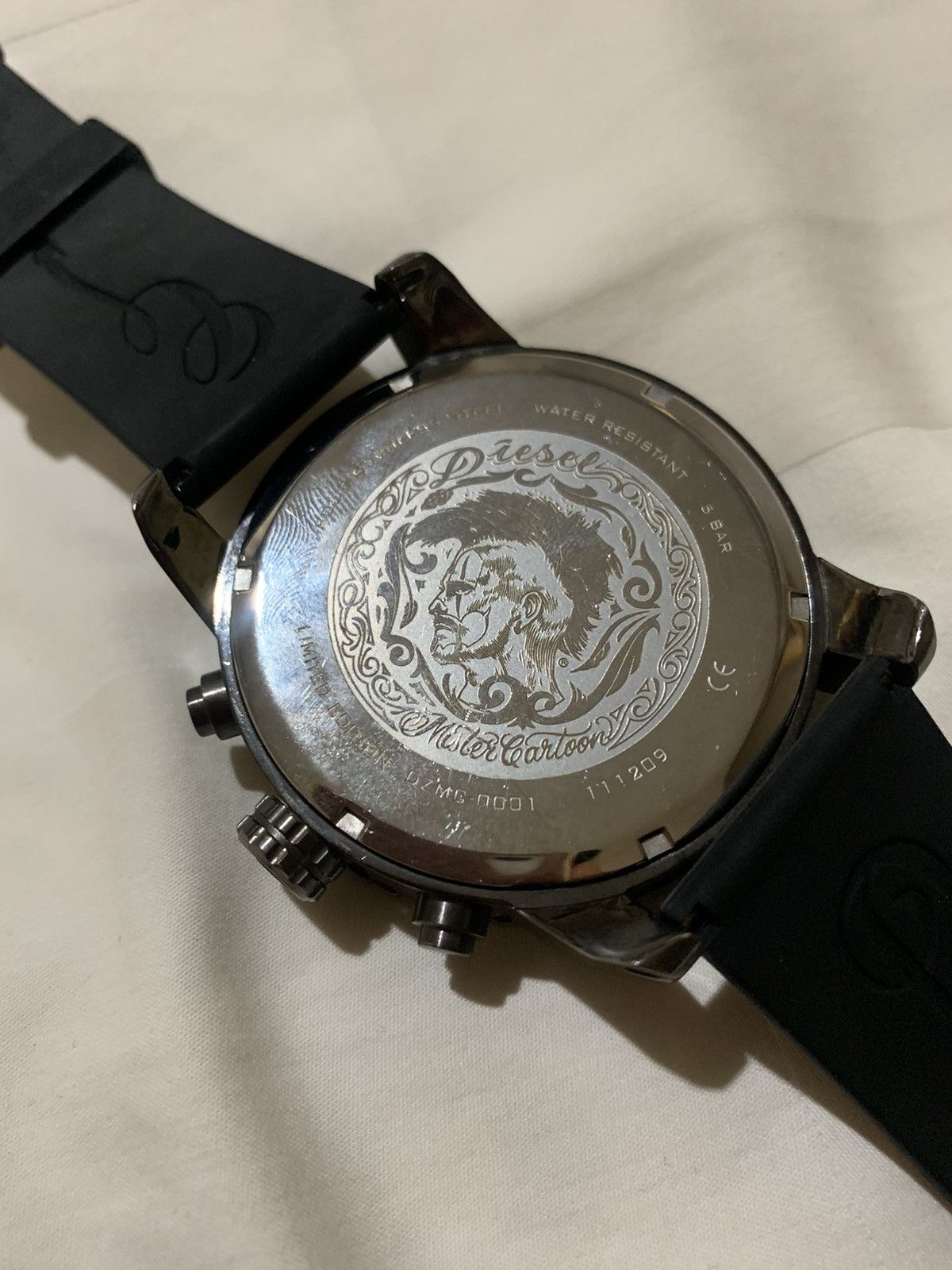 Diesel Men's Diesel x Mr Cartoon LIMITED EDITION Chronograph Watch Size ONE SIZE - 9 Thumbnail